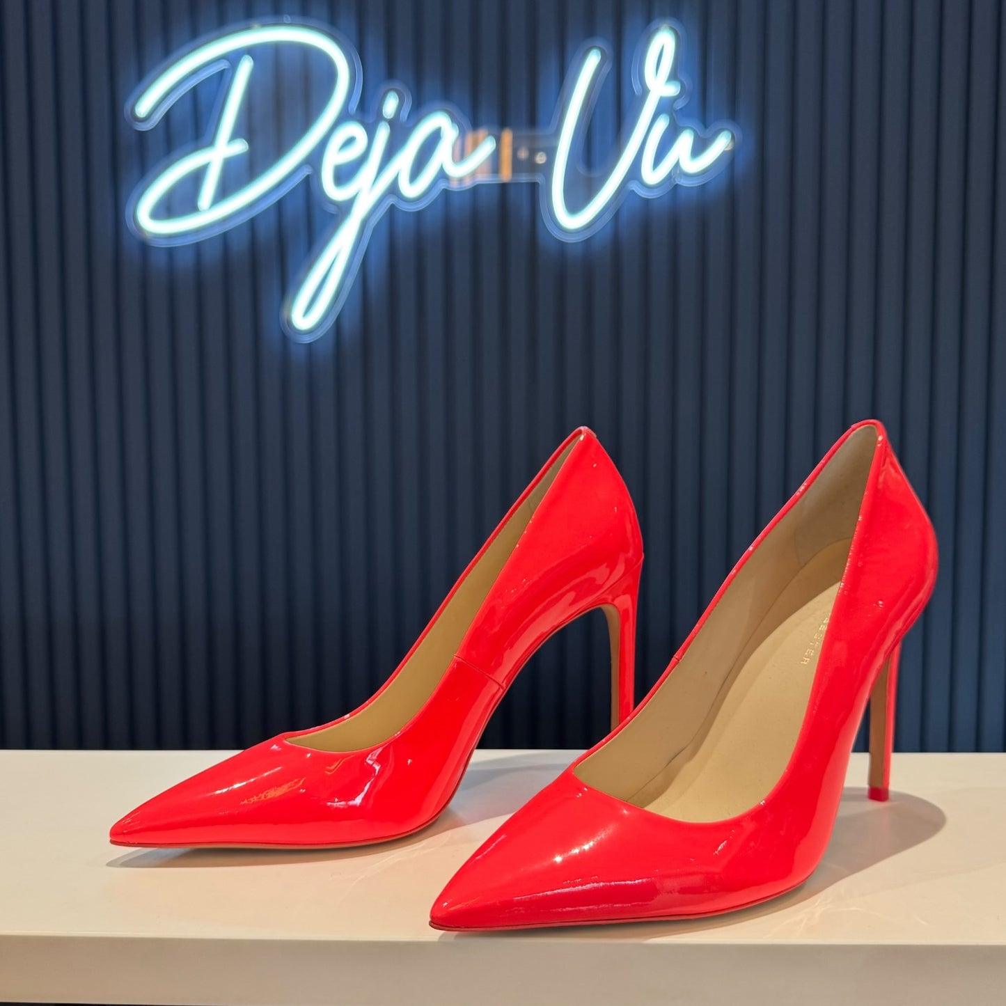 Sophia Webster Neon Pink Heels - 39.5 / 6.5 - NEW