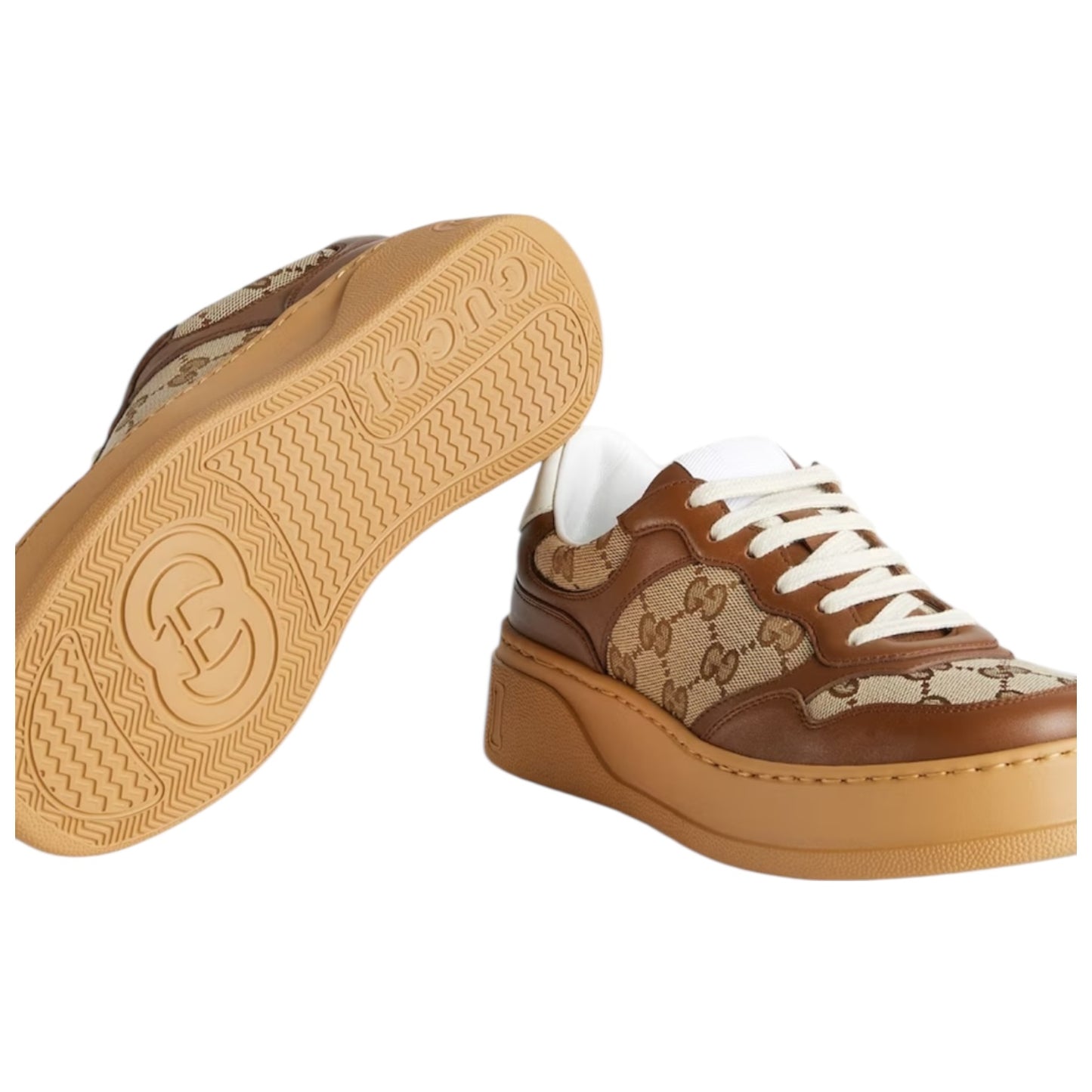 Gucci GG Sneaker in Brown - 40 / 7