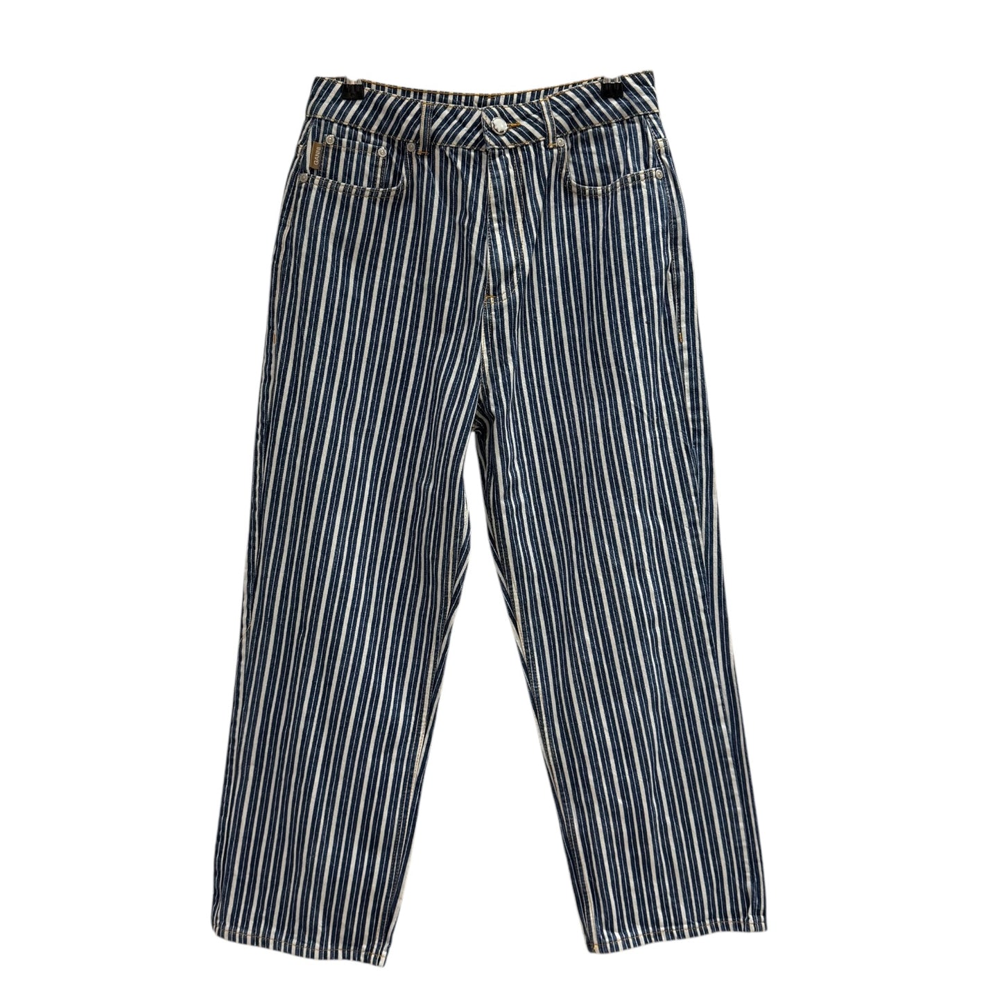 Ganni Stripe Denim Jeans - 12