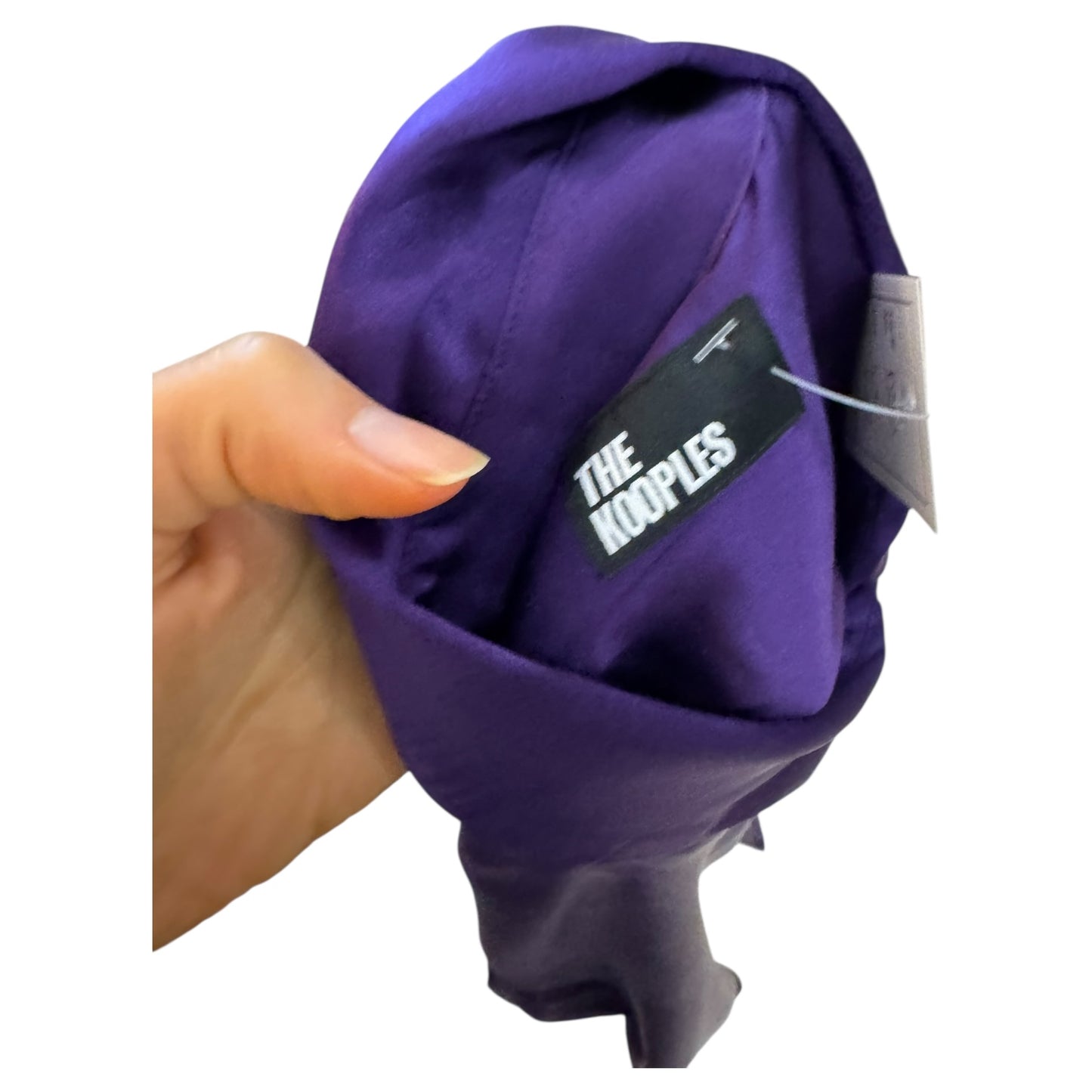 The Kooples Purple Silk Shirt - 10