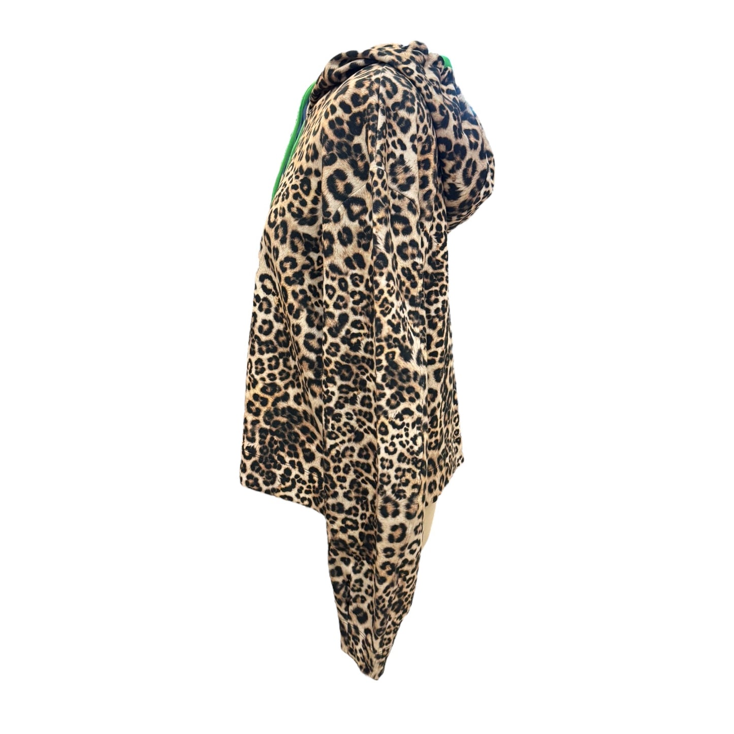 Marc Cain Leopard Print Hoodie - 14 - NEW