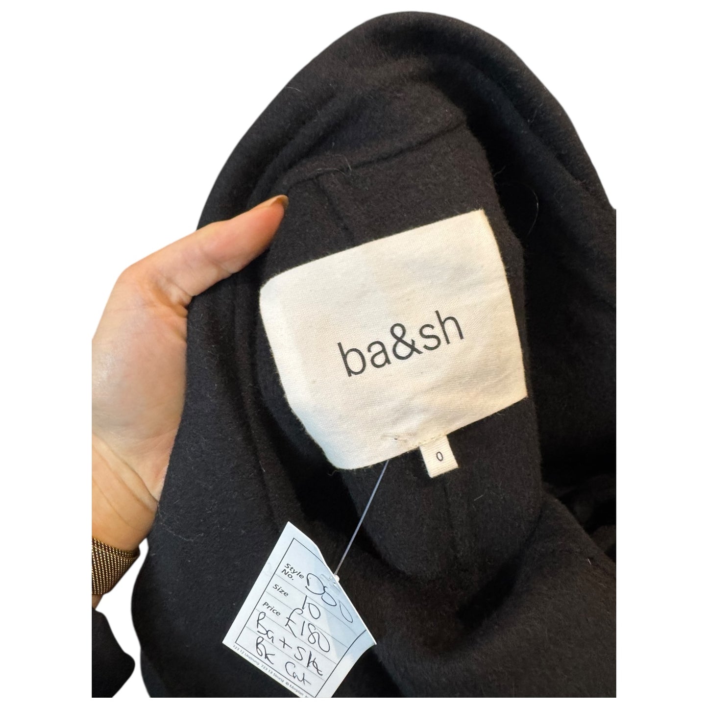 Ba&sh Black Kate Trenchcoat - 10