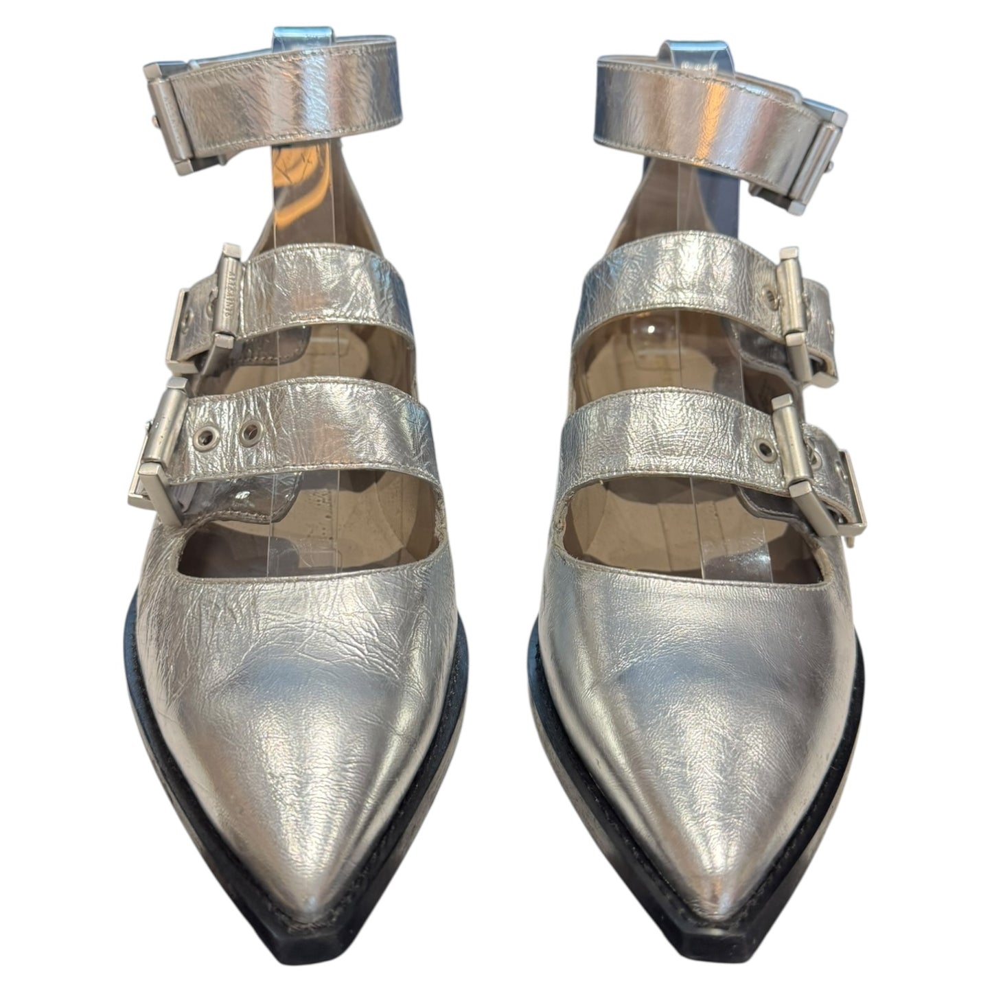 All Saints Silver Susan Shoes - 39 / 6