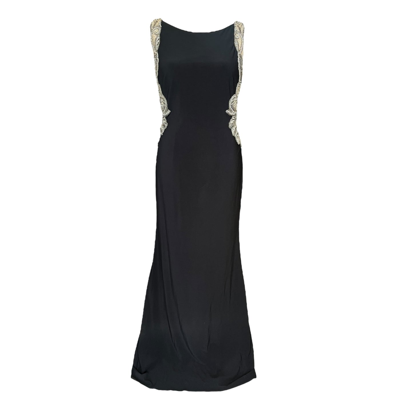 Gino Cerruti Black and Silver Formal Dress