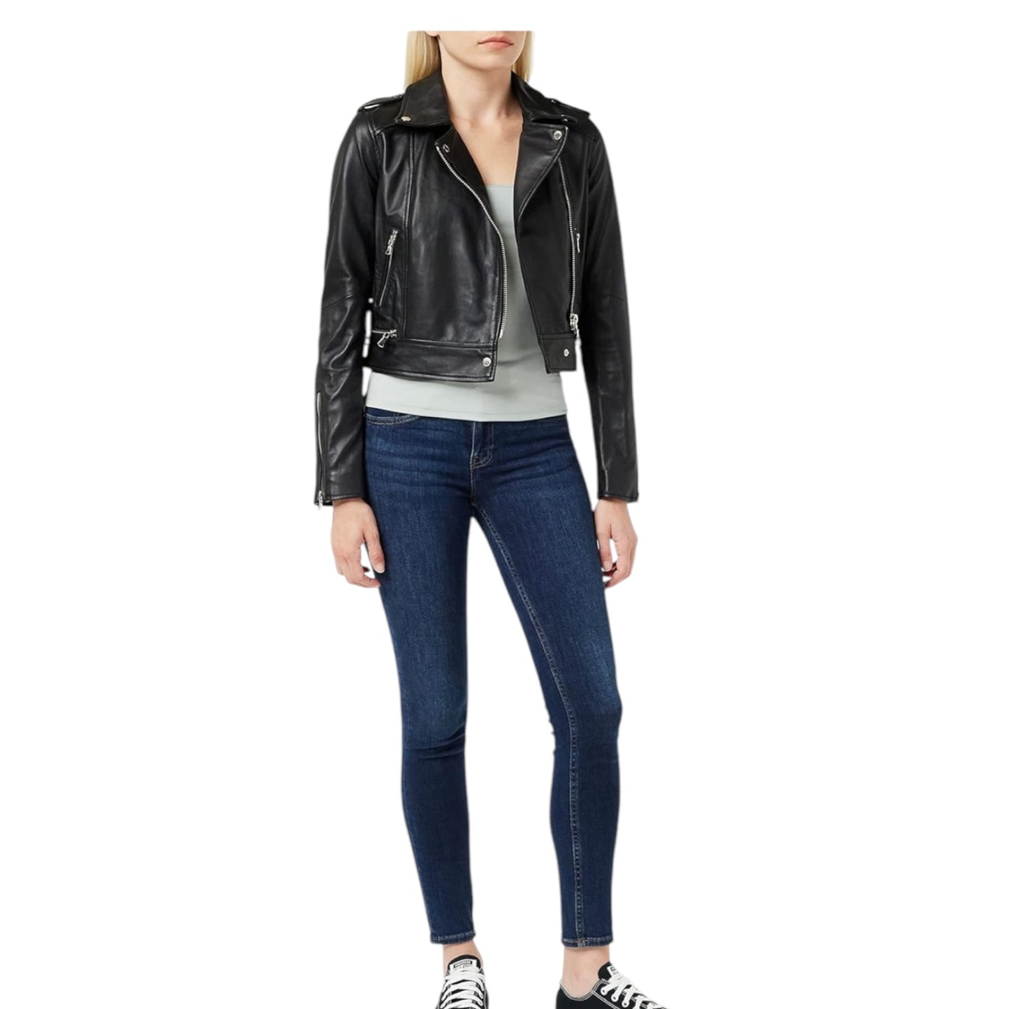 Oakwood Black Biker Jacket