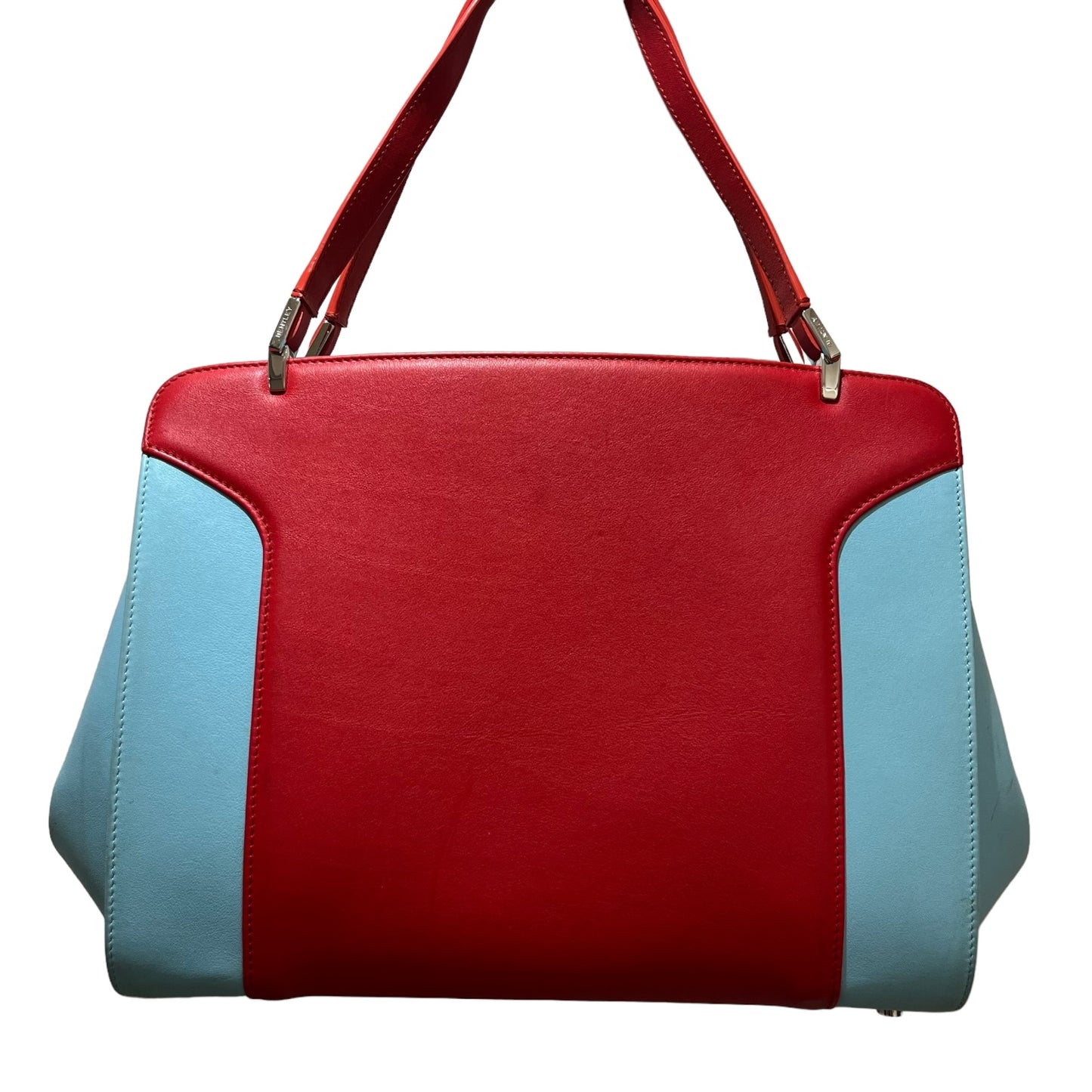 Bentley Turquoise and Red Bag