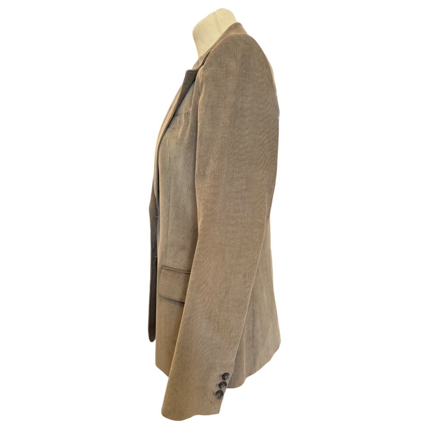 Reiss Taupe Cord Blazer - 12