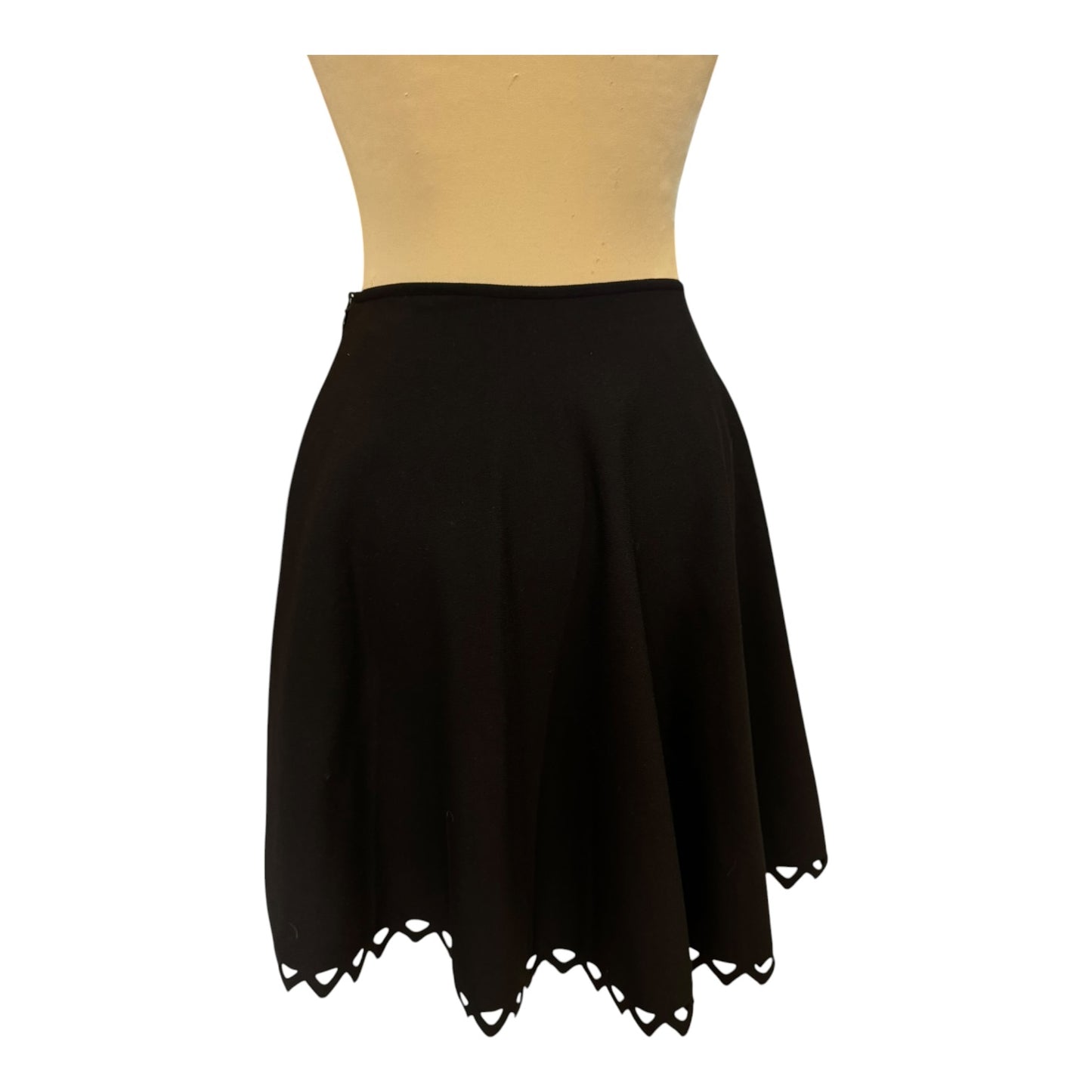Alaia Woven Mini Cut Out Skirt - 8
