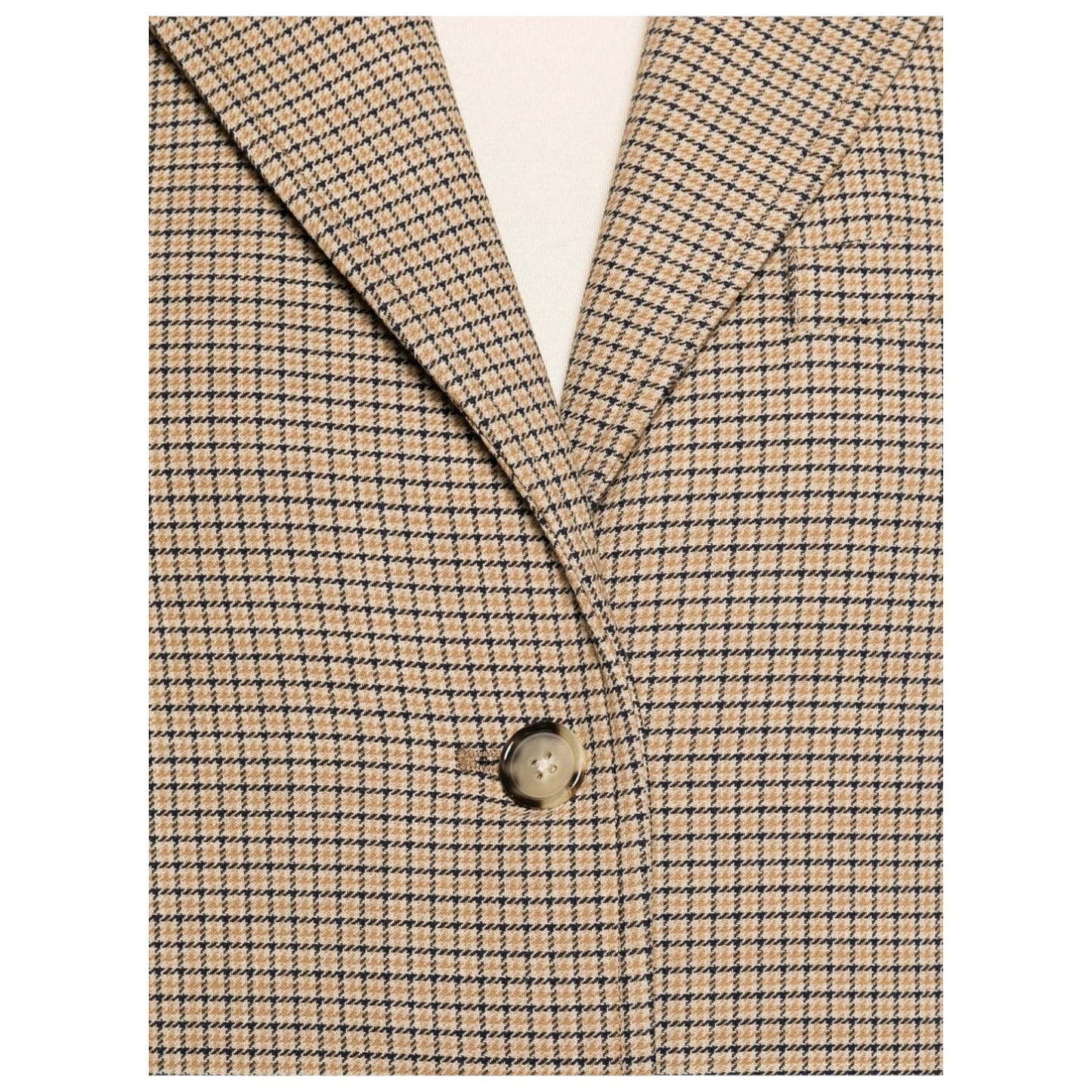Toteme Houndstooth Single-Breasted Blazer - 10