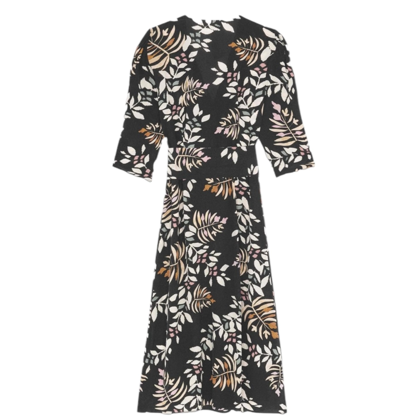 Ba&sh Black Crissy Floral Dress - 12/14