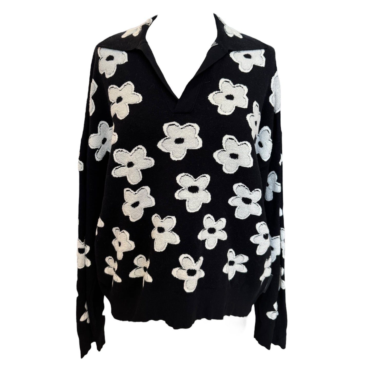 Marc Jacobs Daisy Black and White Sweater - 10