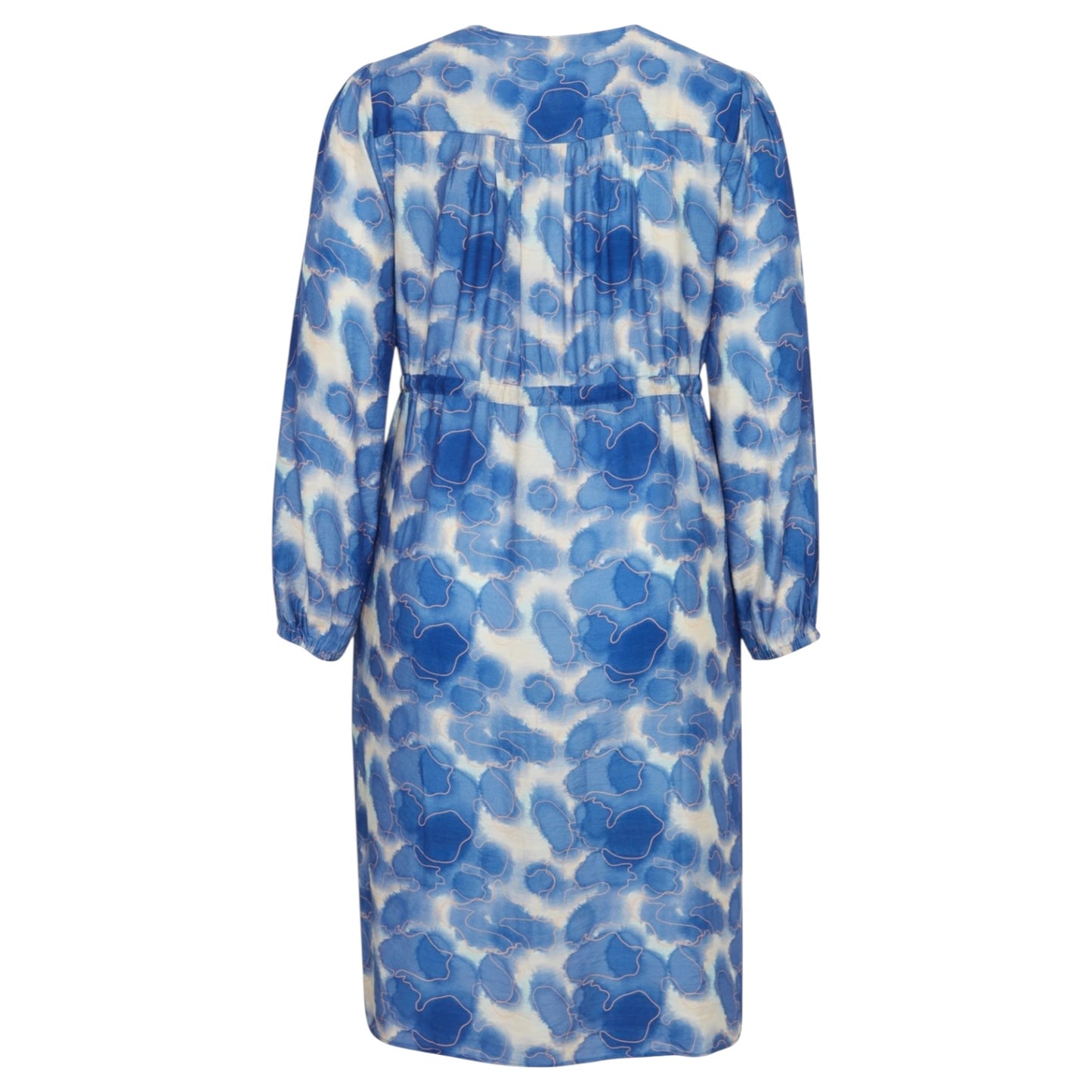Simple Wish Ariana Blue Pattern Dress - 18/20