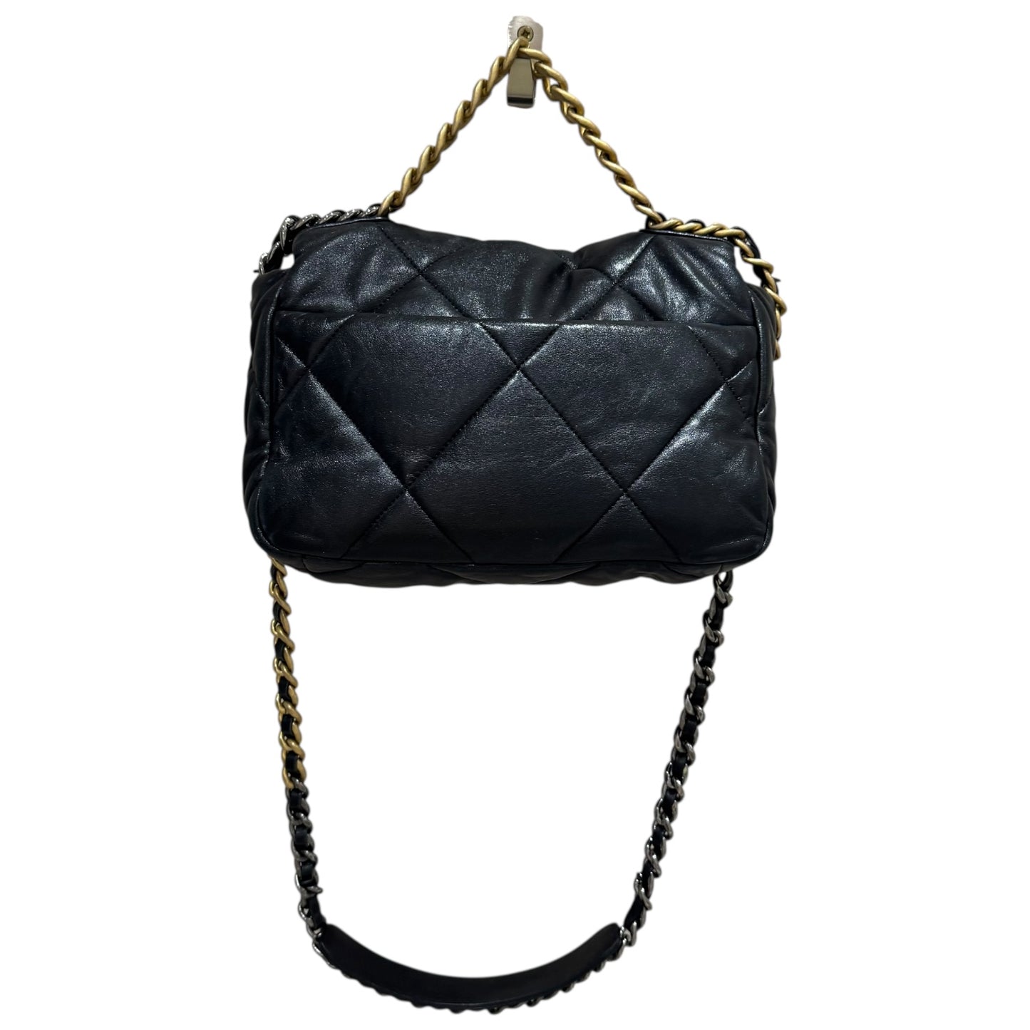 Chanel Black Quilted '19' Bag