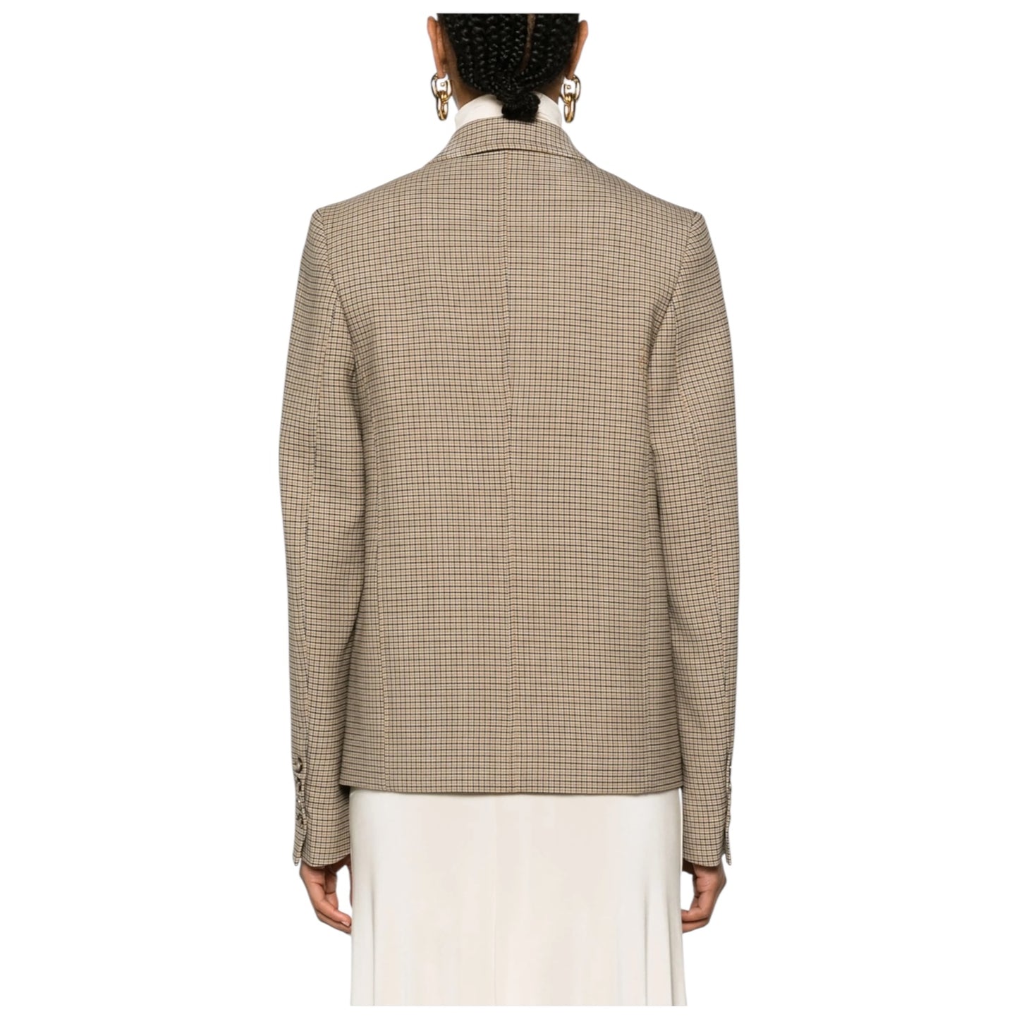 Toteme Houndstooth Single-Breasted Blazer - 10
