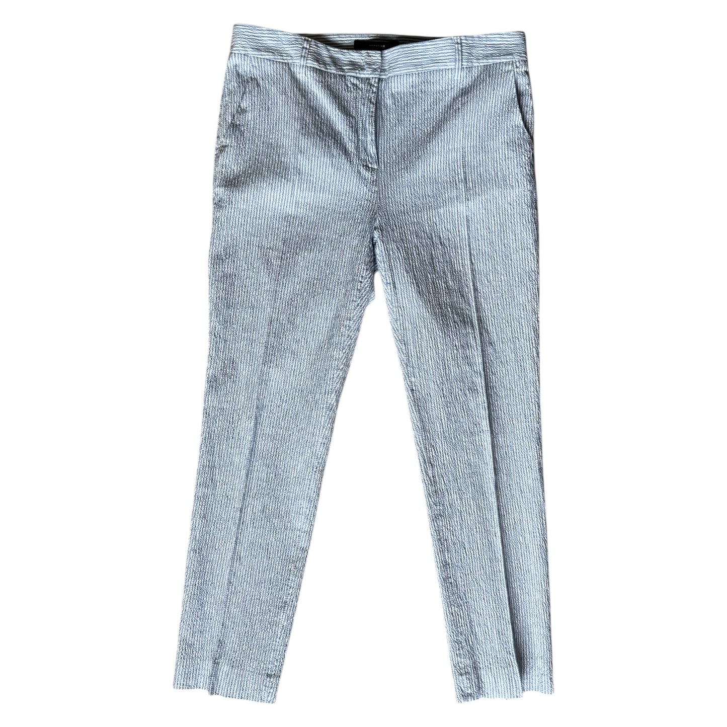 Weekend Max Mara Blue Stripe Trousers - 12
