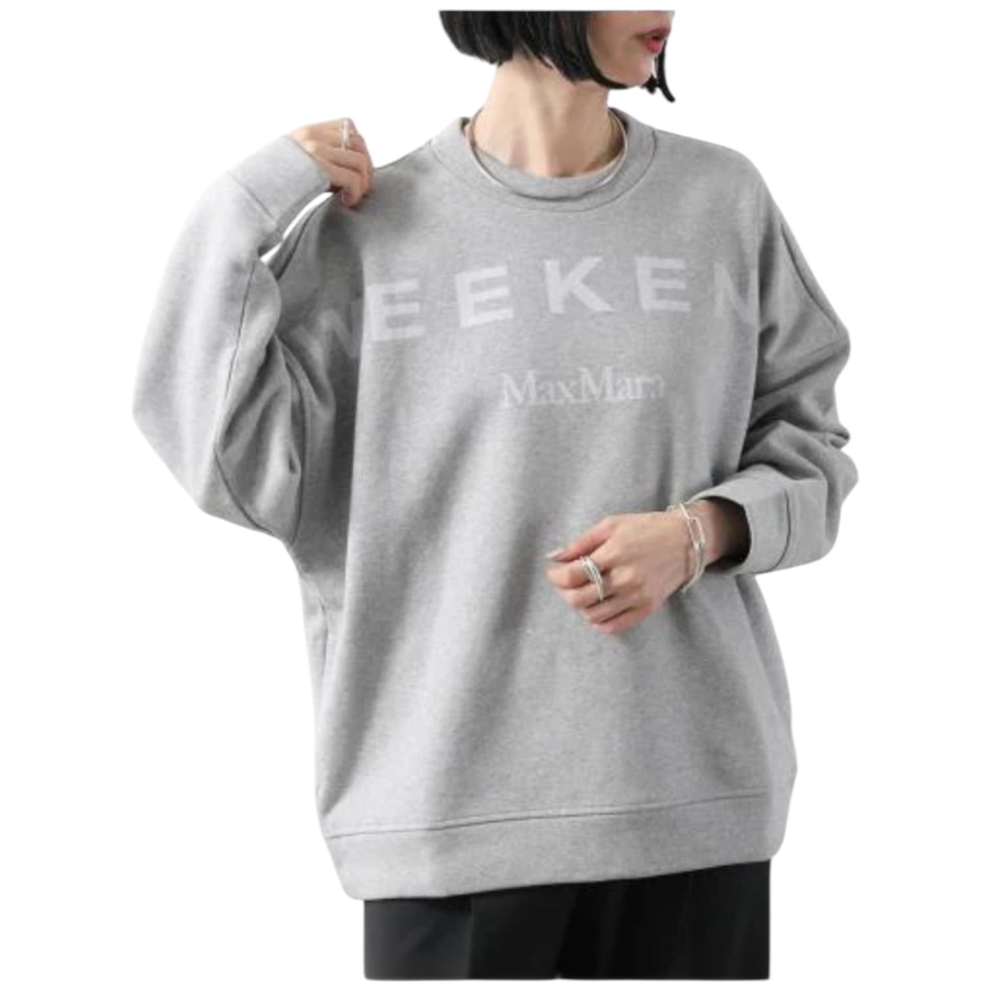 Weekend Max Mara Grey Sweatshirt - M Oversized