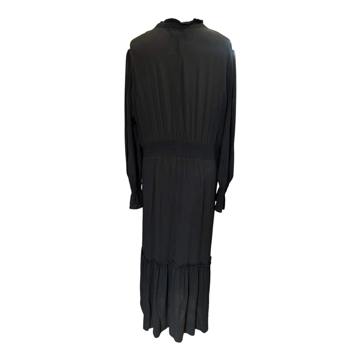 Wyse Black Ruffle Dress - 14/16