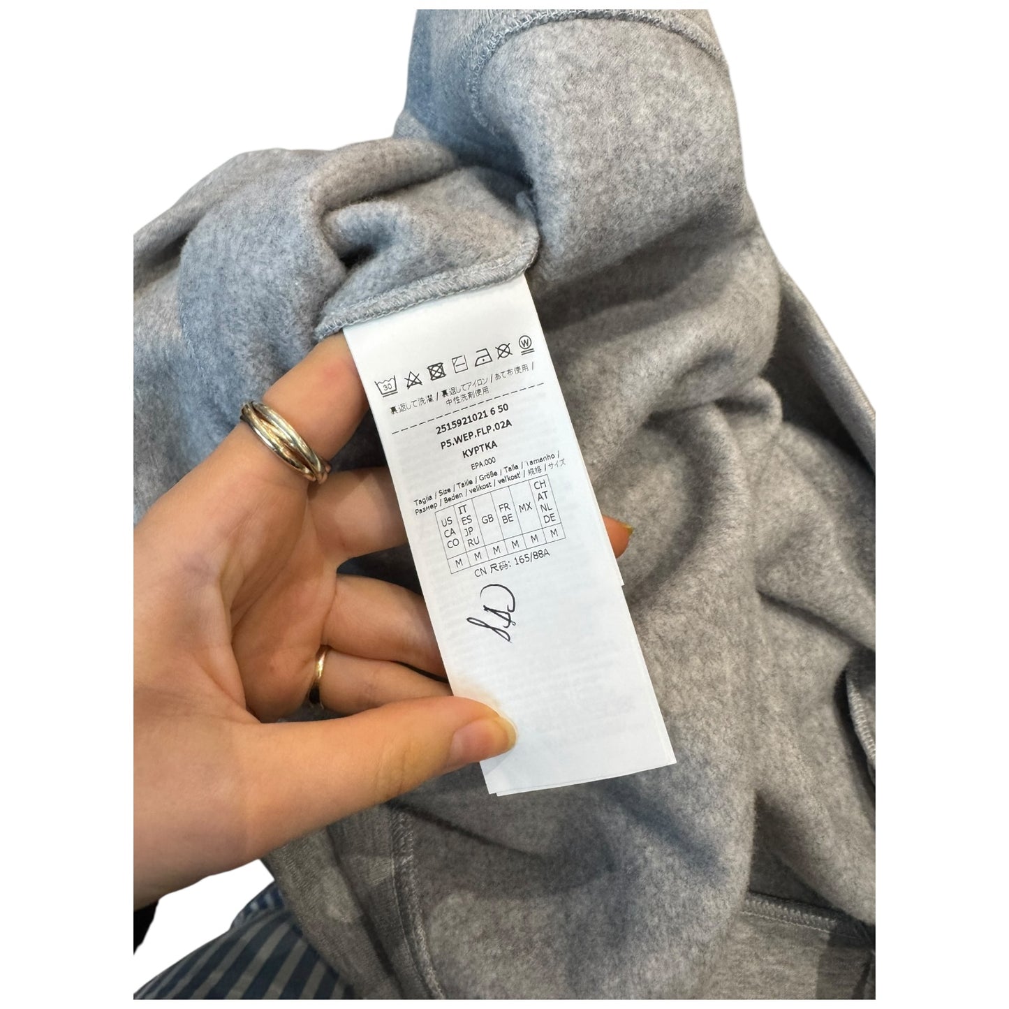 Weekend Max Mara Grey Sweatshirt - M Oversized