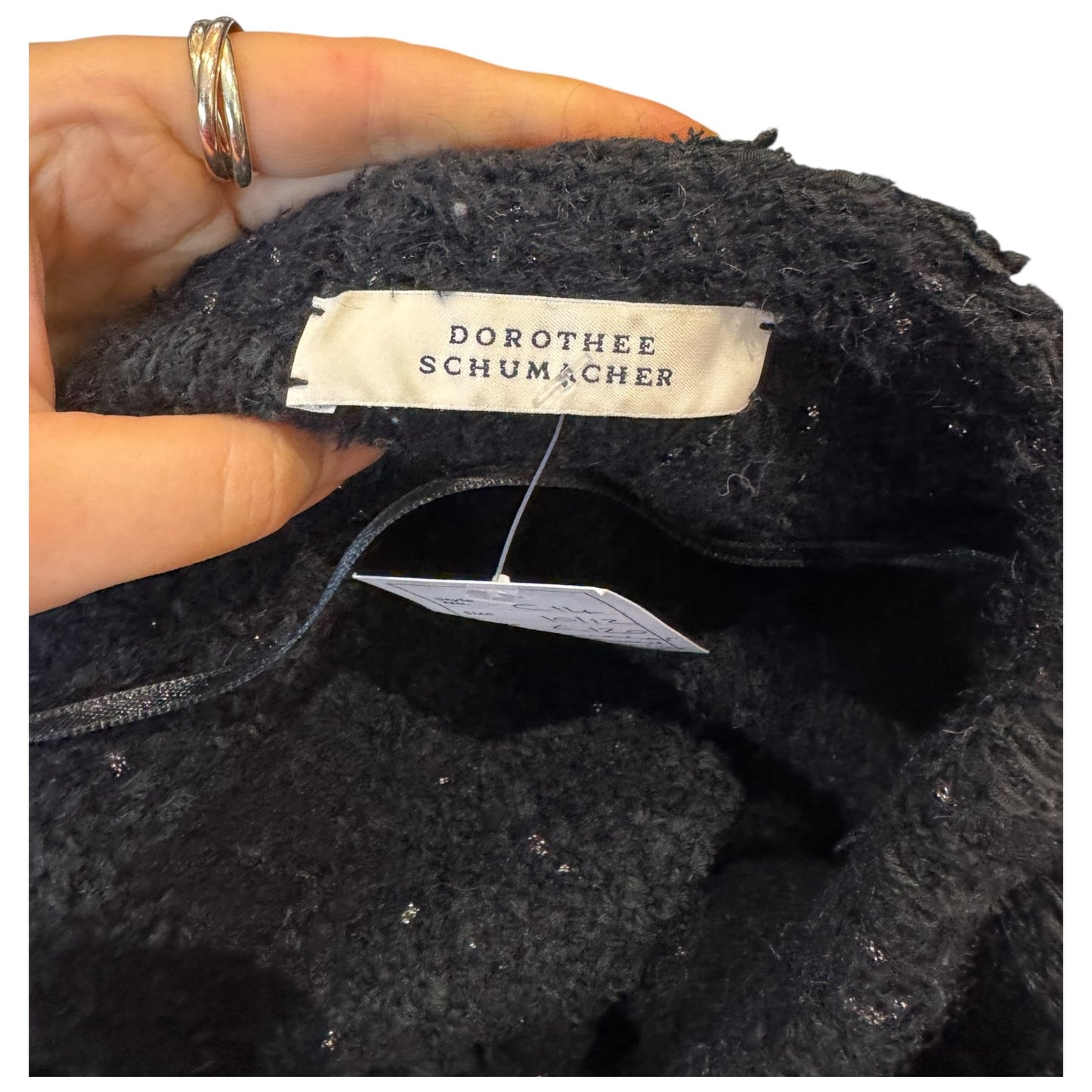 Dorothee Schumacher Black Tweed Jacket - 10/12