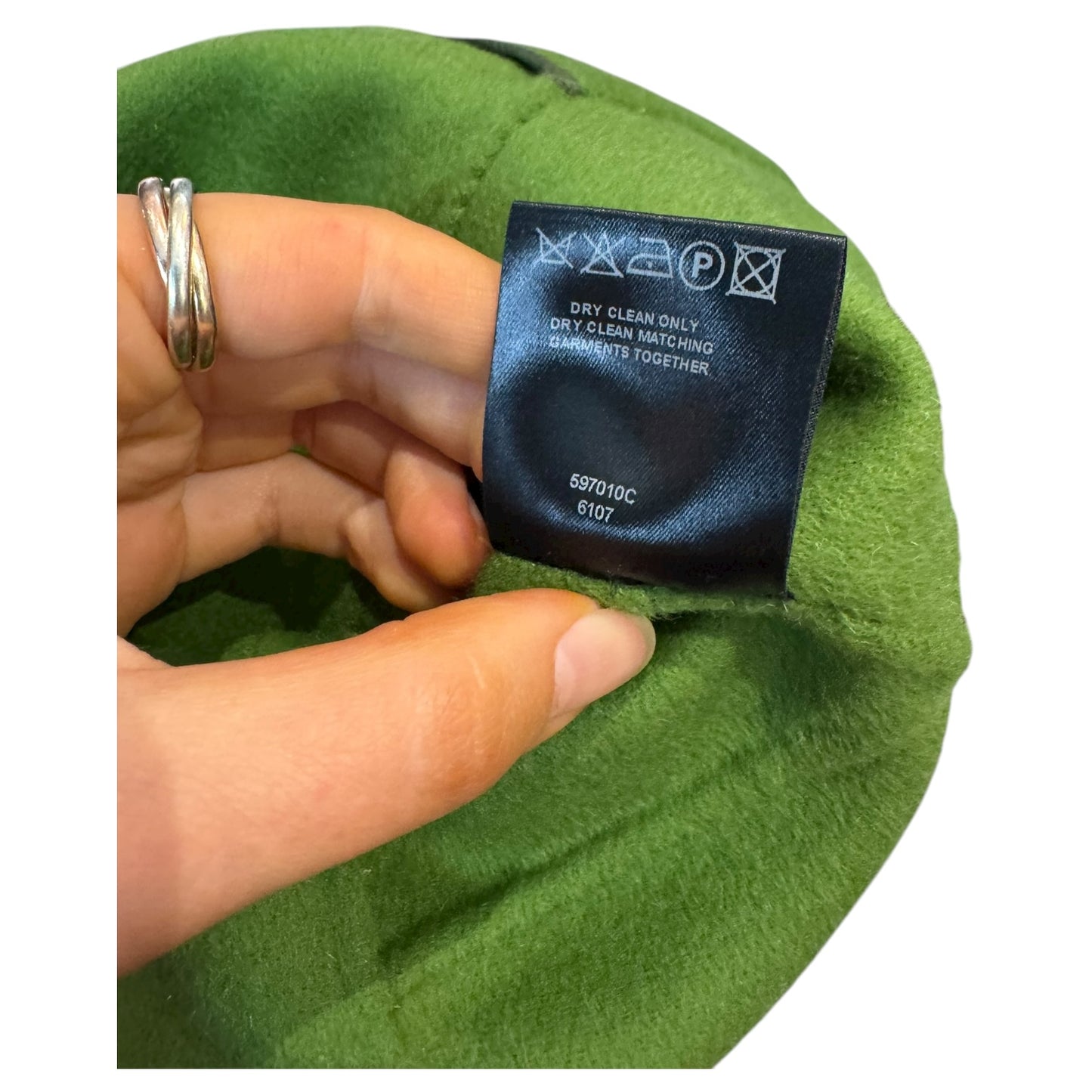 Jaeger Green Wool Double Breasted Jacket - 10