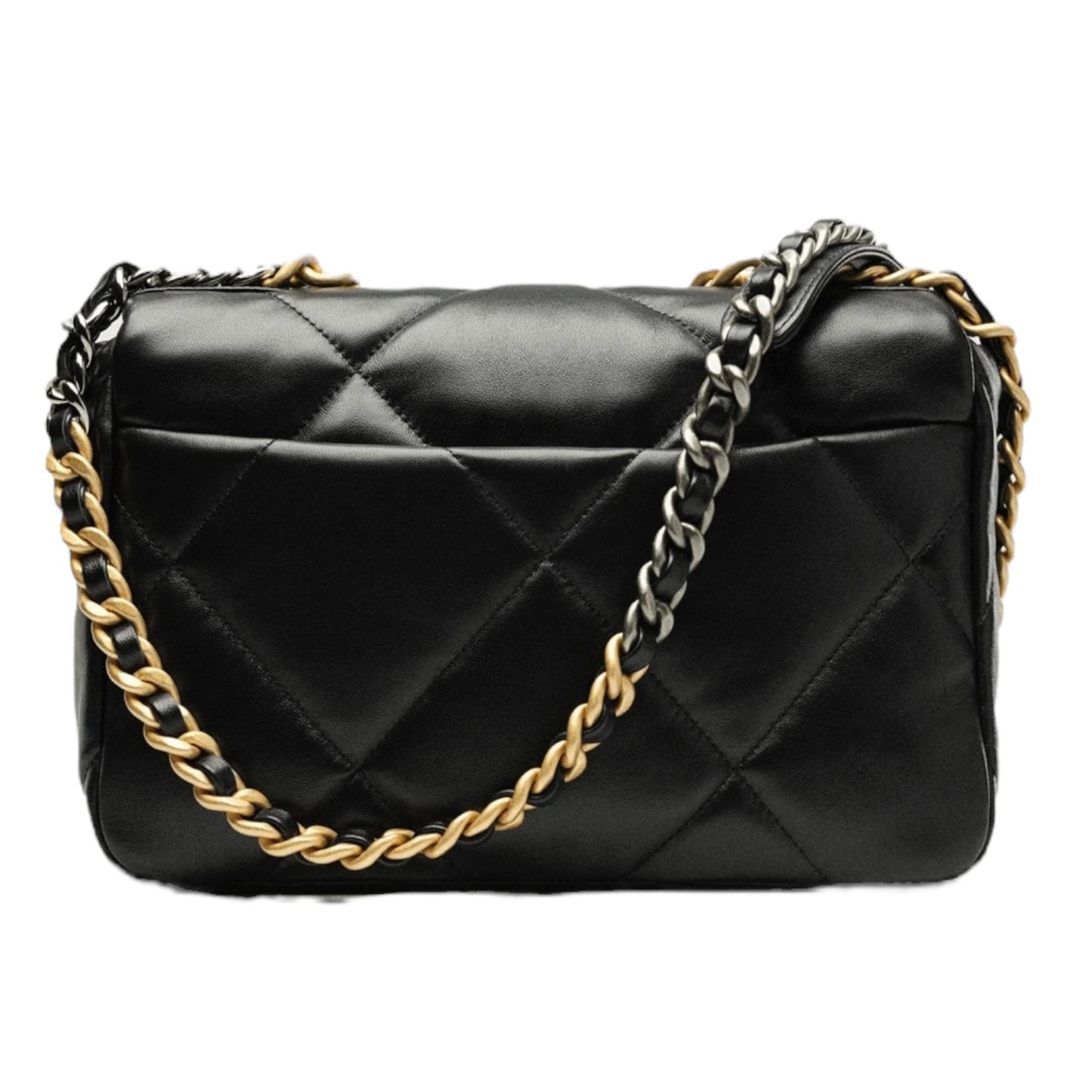 Chanel Black Quilted '19' Bag