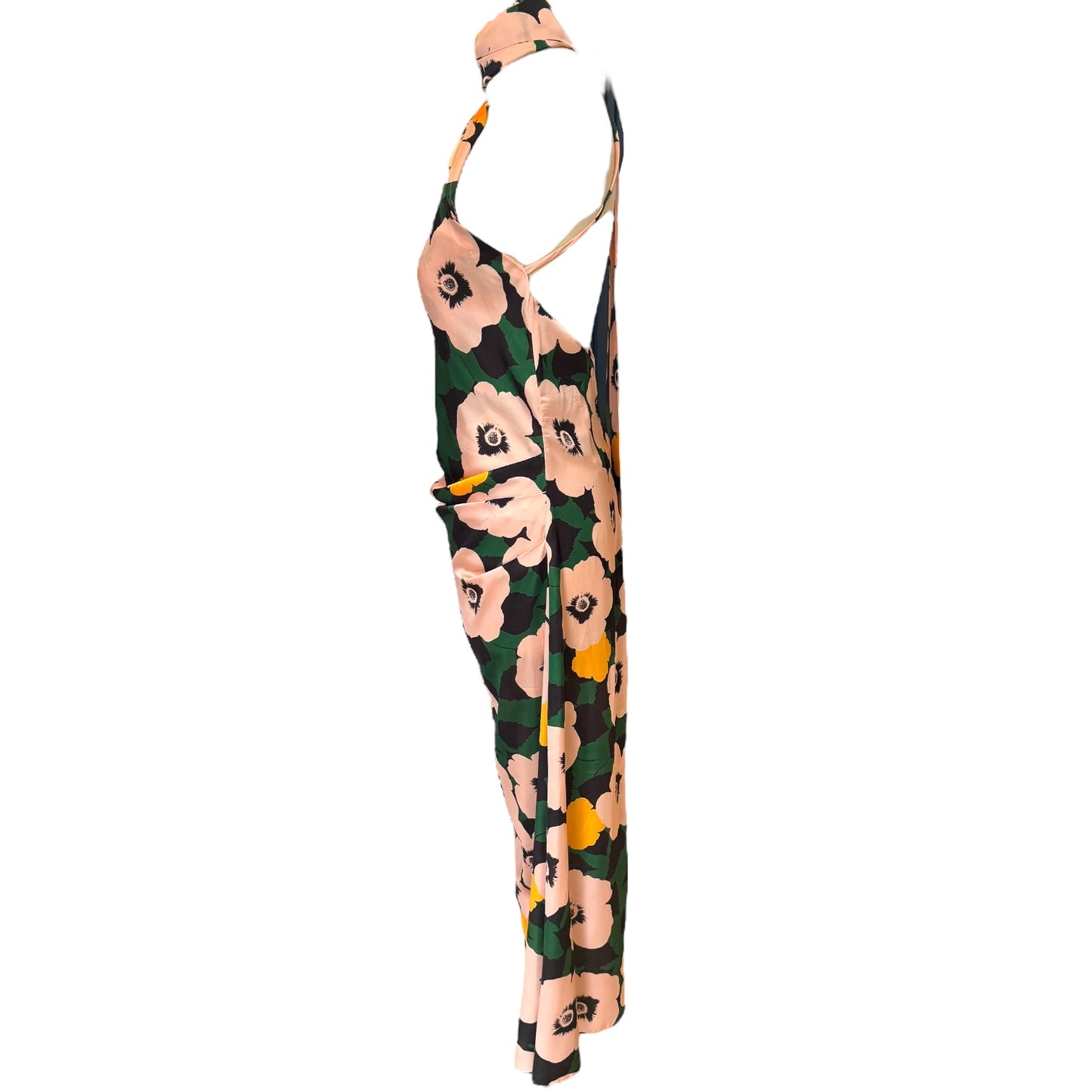 Kevan Jon Floral Asymmetric Dress - 10