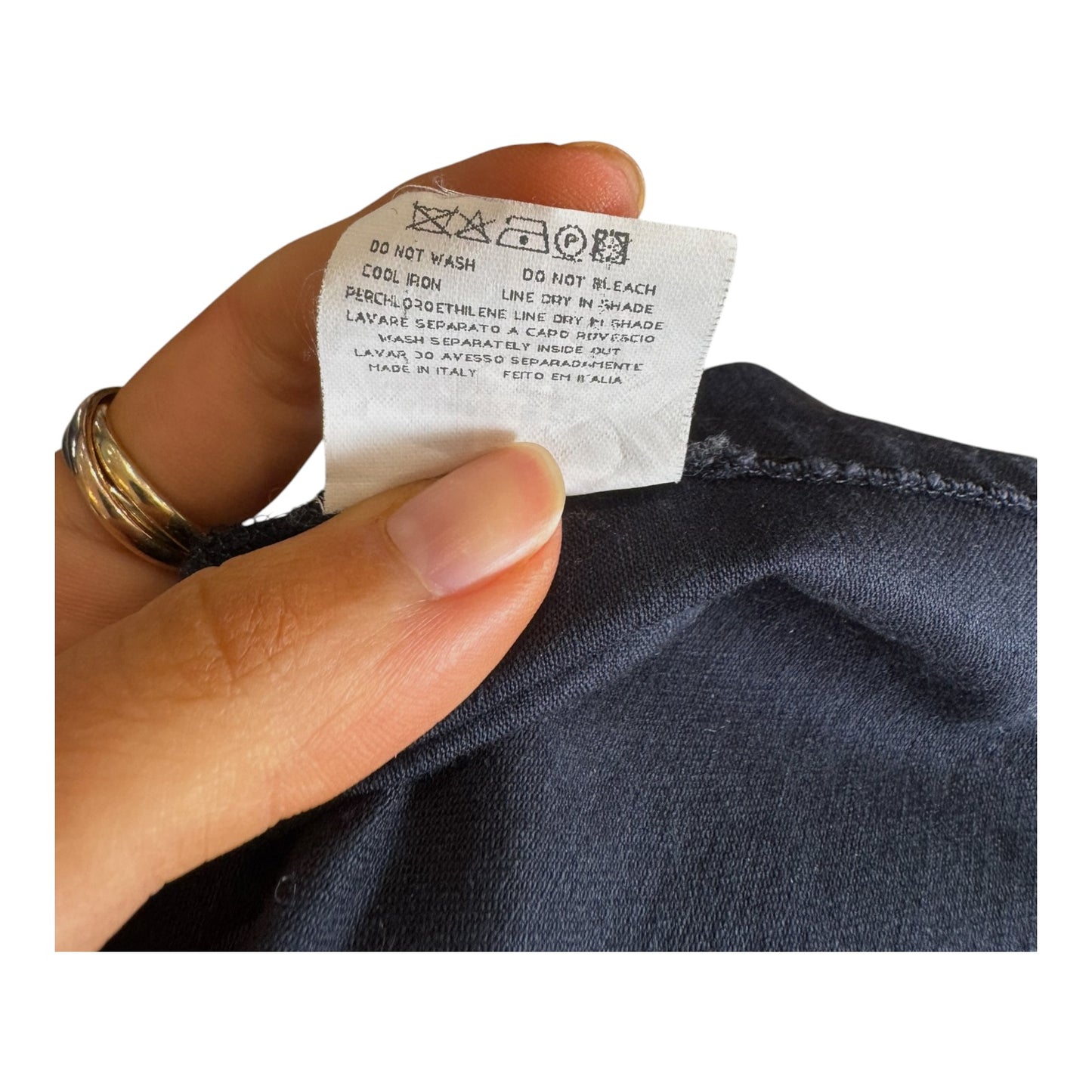 Hamnett Navy Cotton Trench - 16