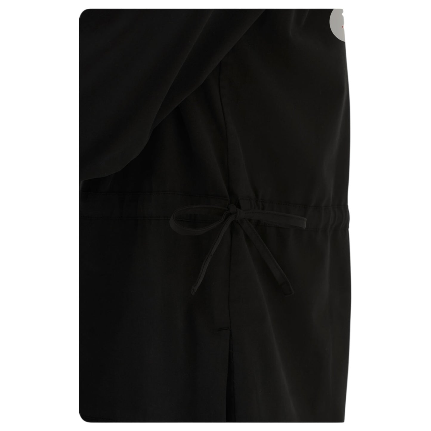 YMC Black Temple Stretch Cotton Dress - 12