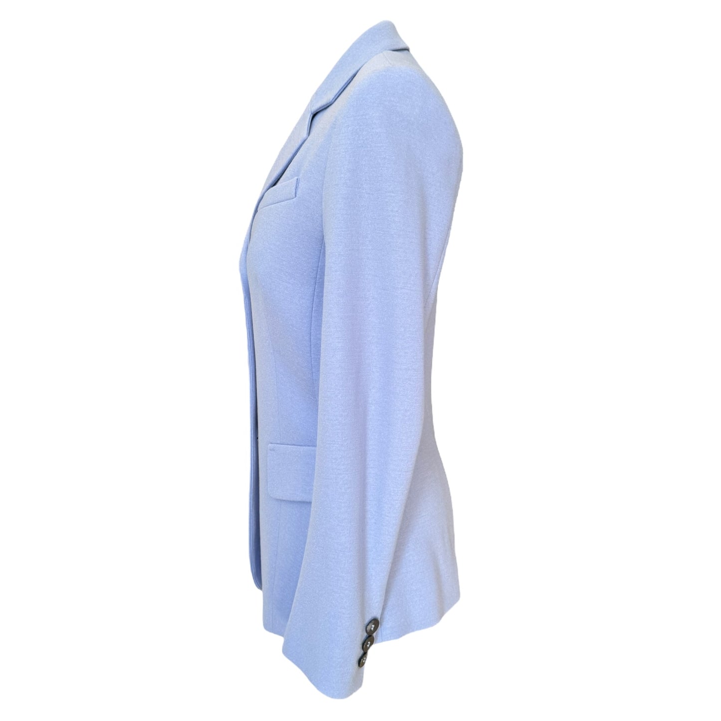 Marc Cain Light Blue Wool Blazer - 8