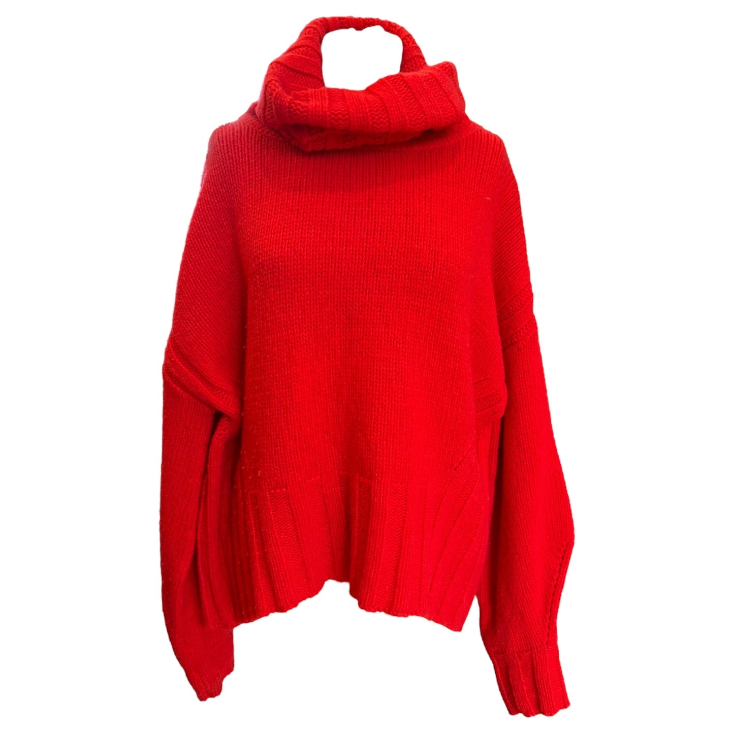 Boss Red Chunky Polo Neck Jumper - 12