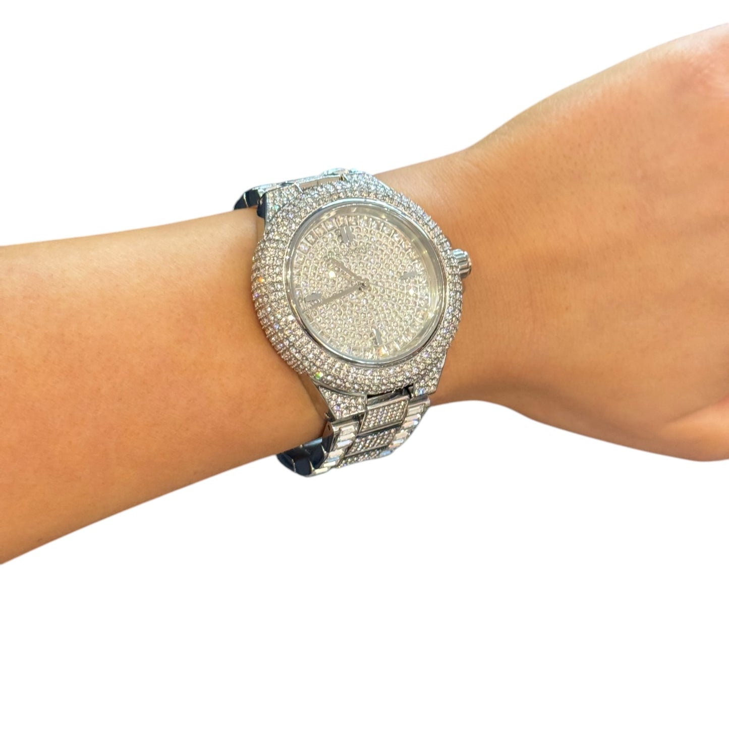 Michael Kors Silver Camille Glitz Watch