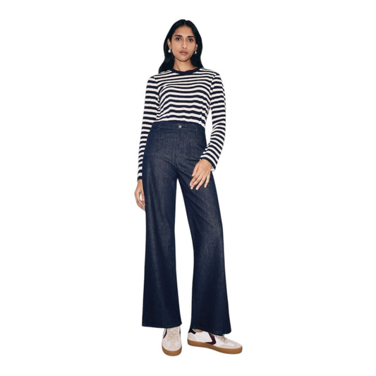 Jigsaw Blue Rhea Patch Pocket Jeans - 10