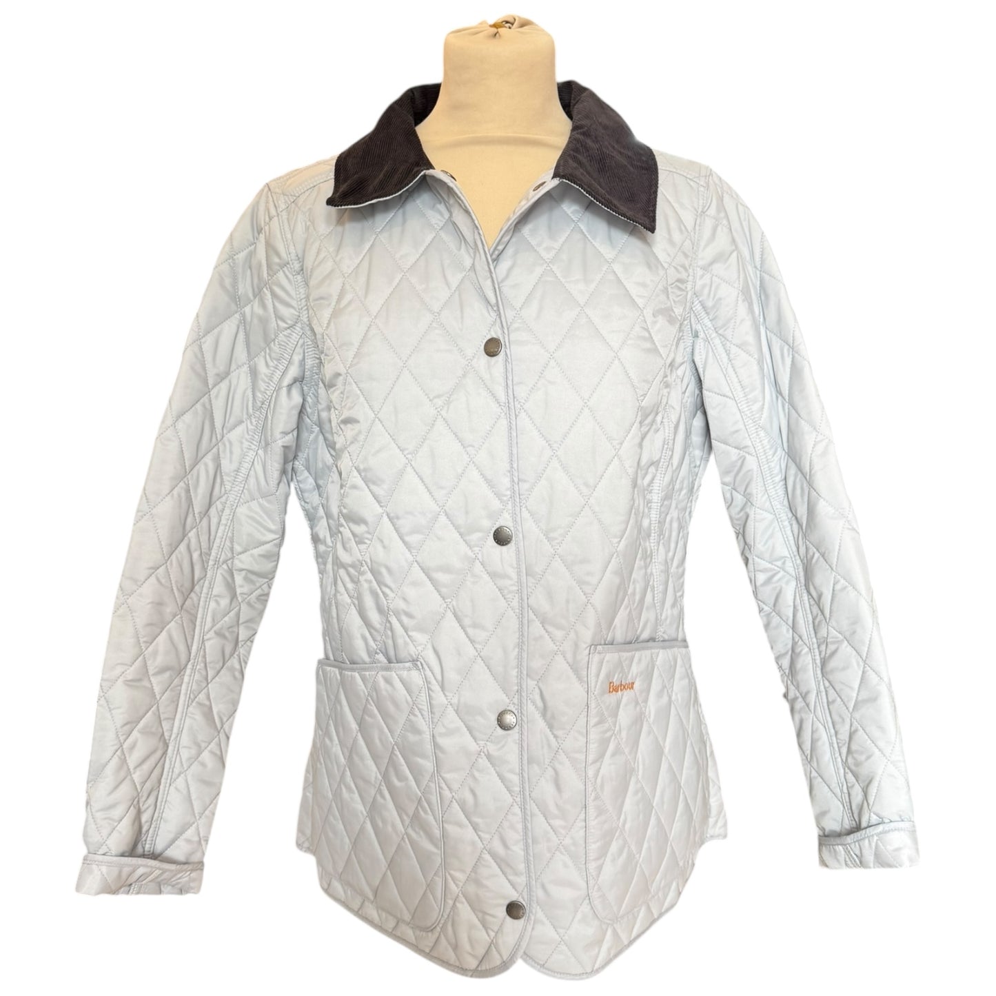 Barbour Light Blue Annadale Quilt Jacket - 12