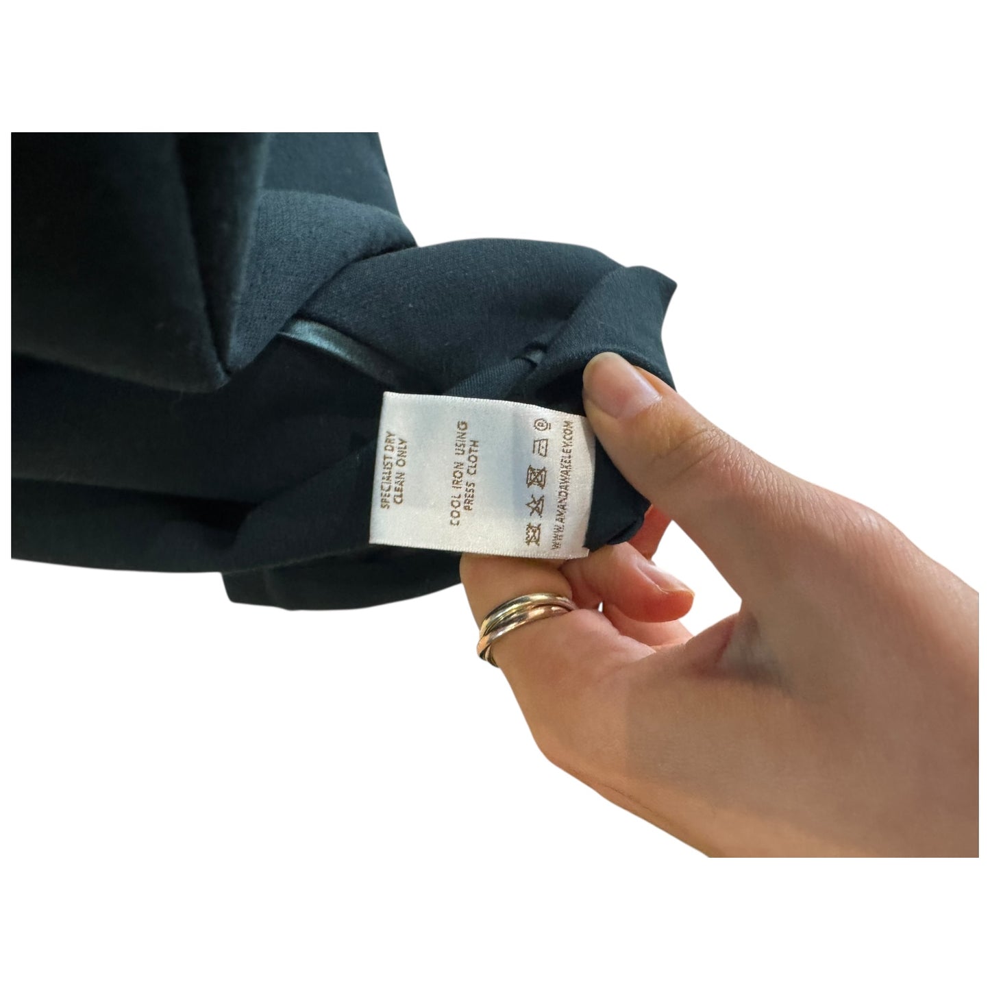 Amanda Wakeley Green Open Back Dress - 10