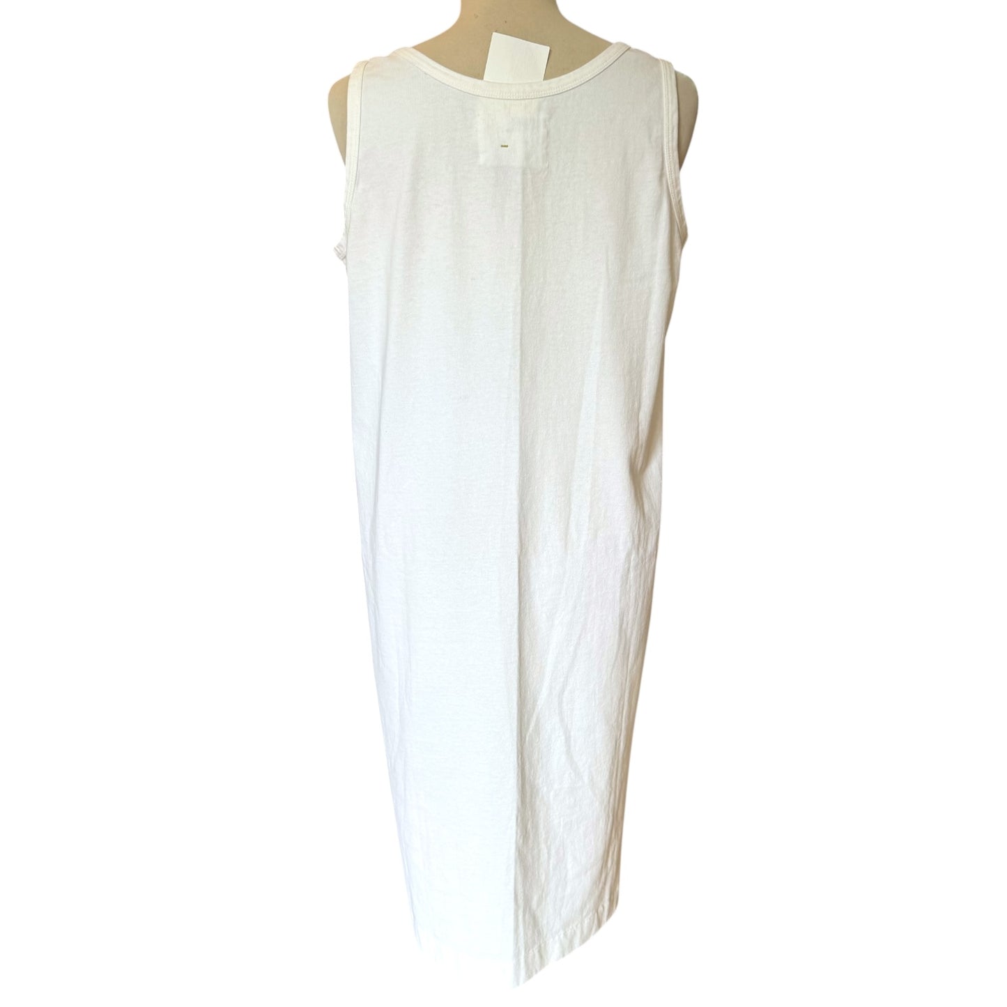 Margaret Howell White Cotton Dress - 12/14 - NEW