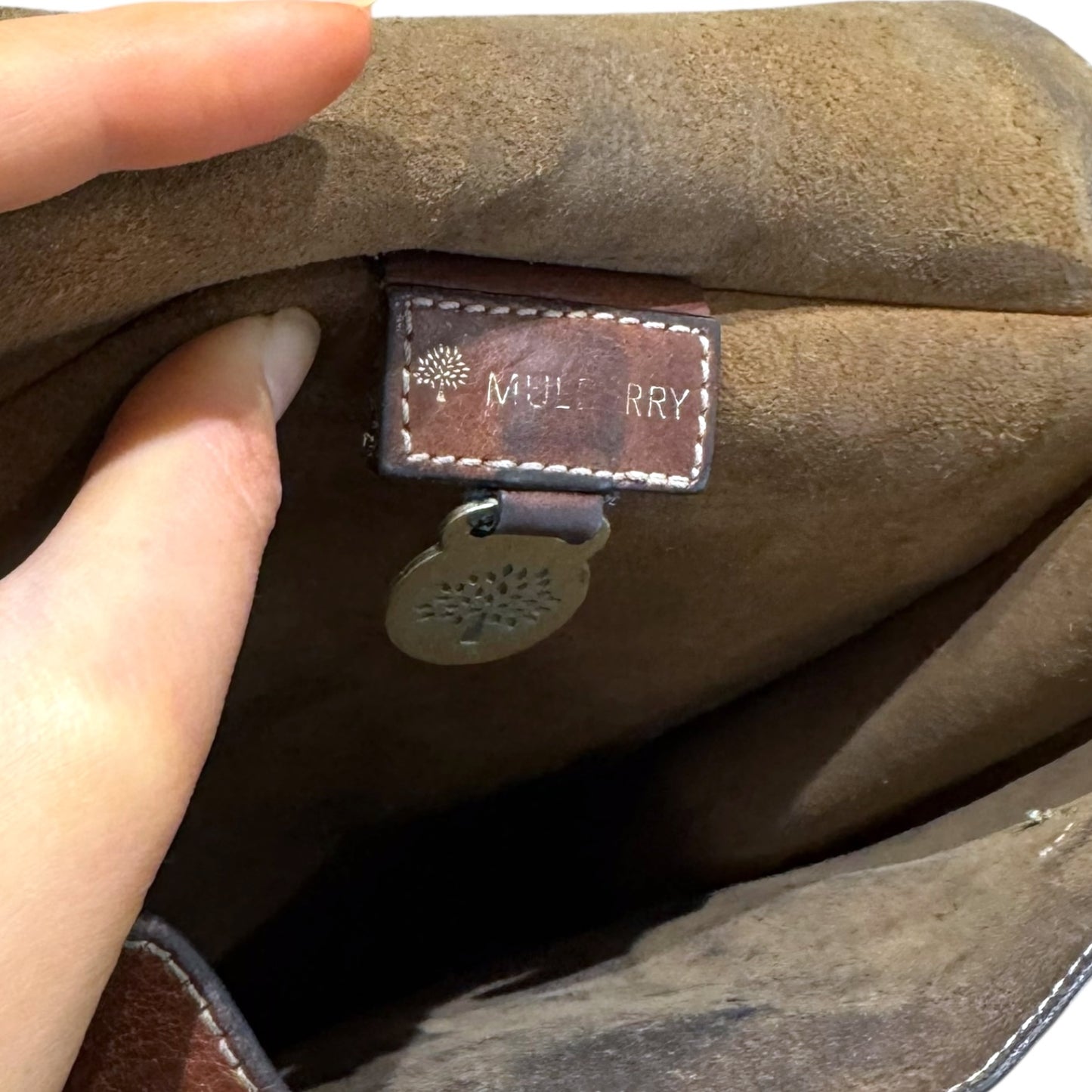Mulberry Antony Oak Cross Body Bag