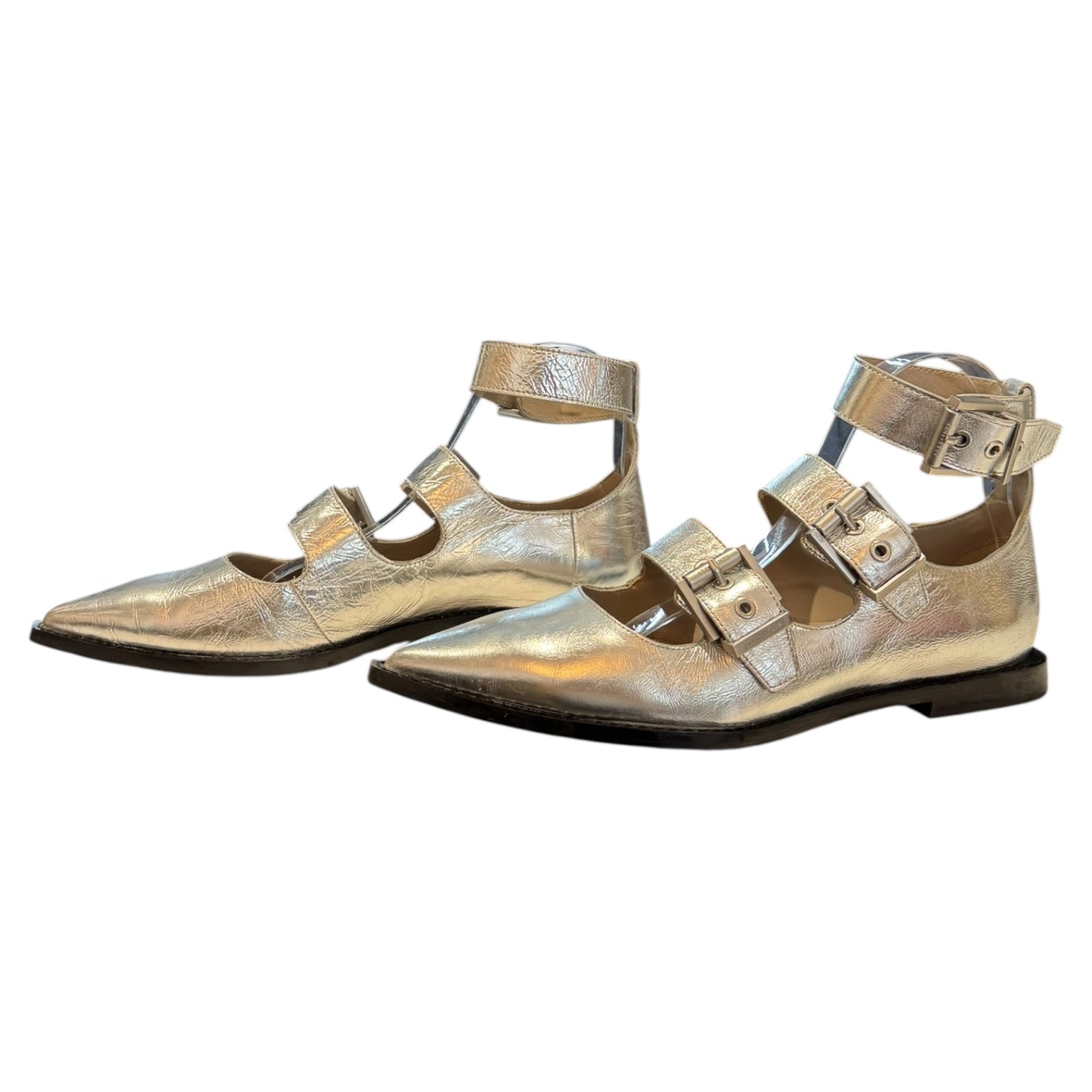 All Saints Silver Susan Shoes - 39 / 6