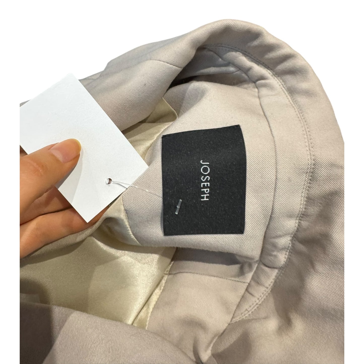 Joseph Jackie Taupe Wool Blazer - 12