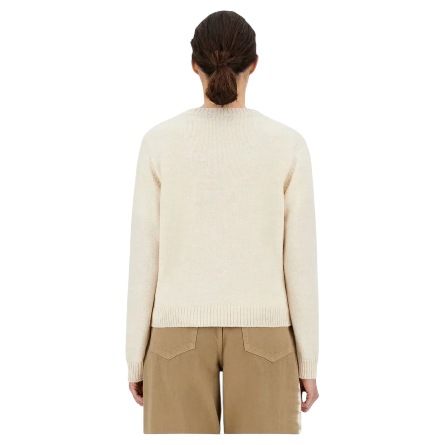 Weekend Max Mara Dog Motif Wool and Alpaca Sweater - 8