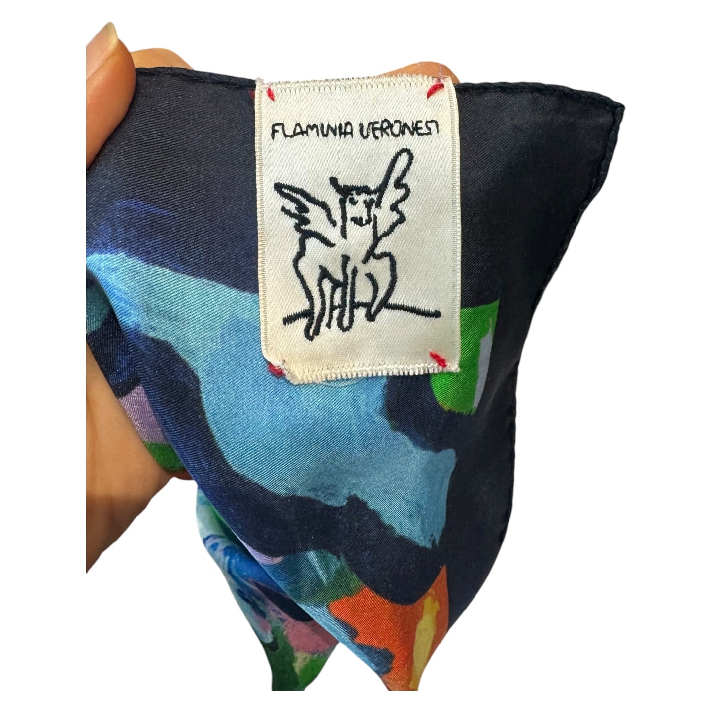 Marni x Flaminia Veronesi Unicorn Silk Scarf