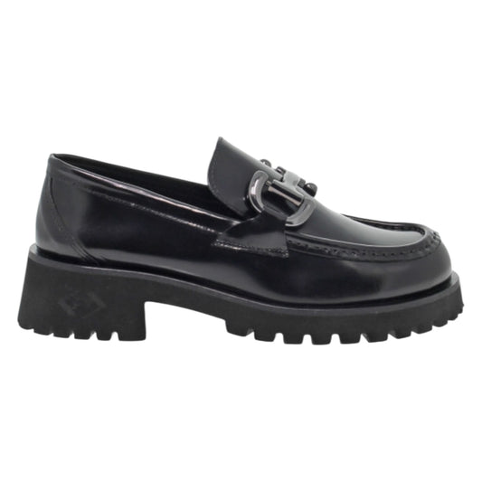Poesie Veneziane Chunky Loafer with Silver Horsebit - 41 / 8