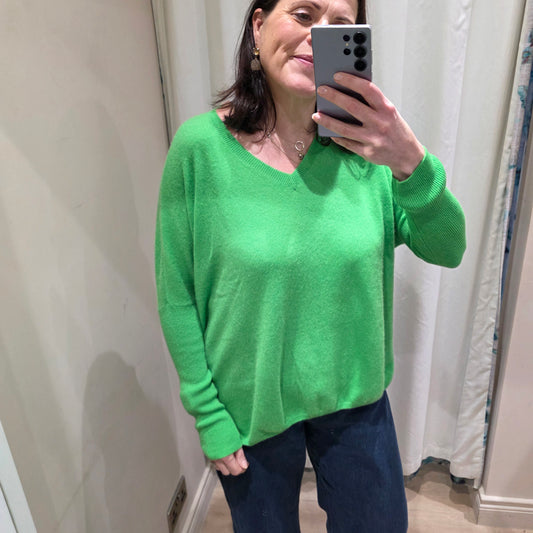 Absolut Cashmere Green Sweater - S