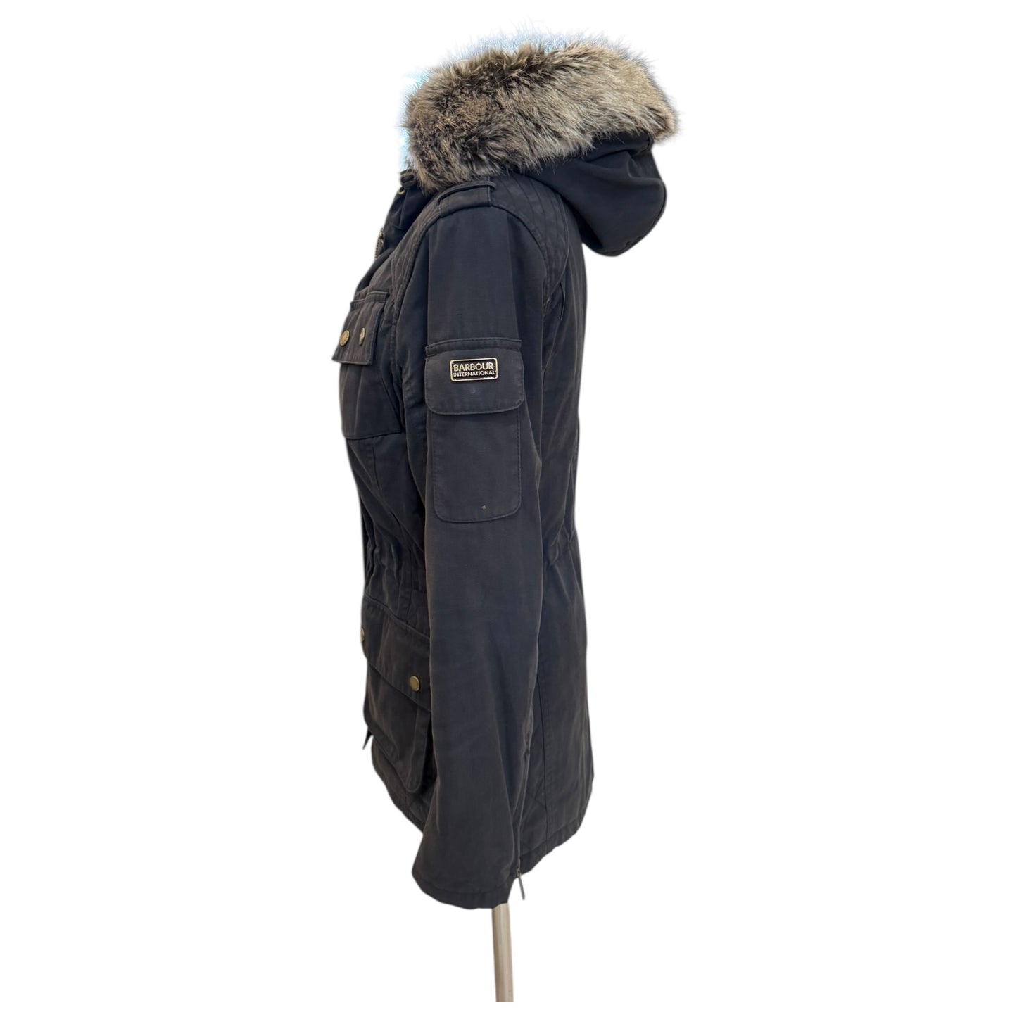 Barbour Navy Waterproof Parka - 8