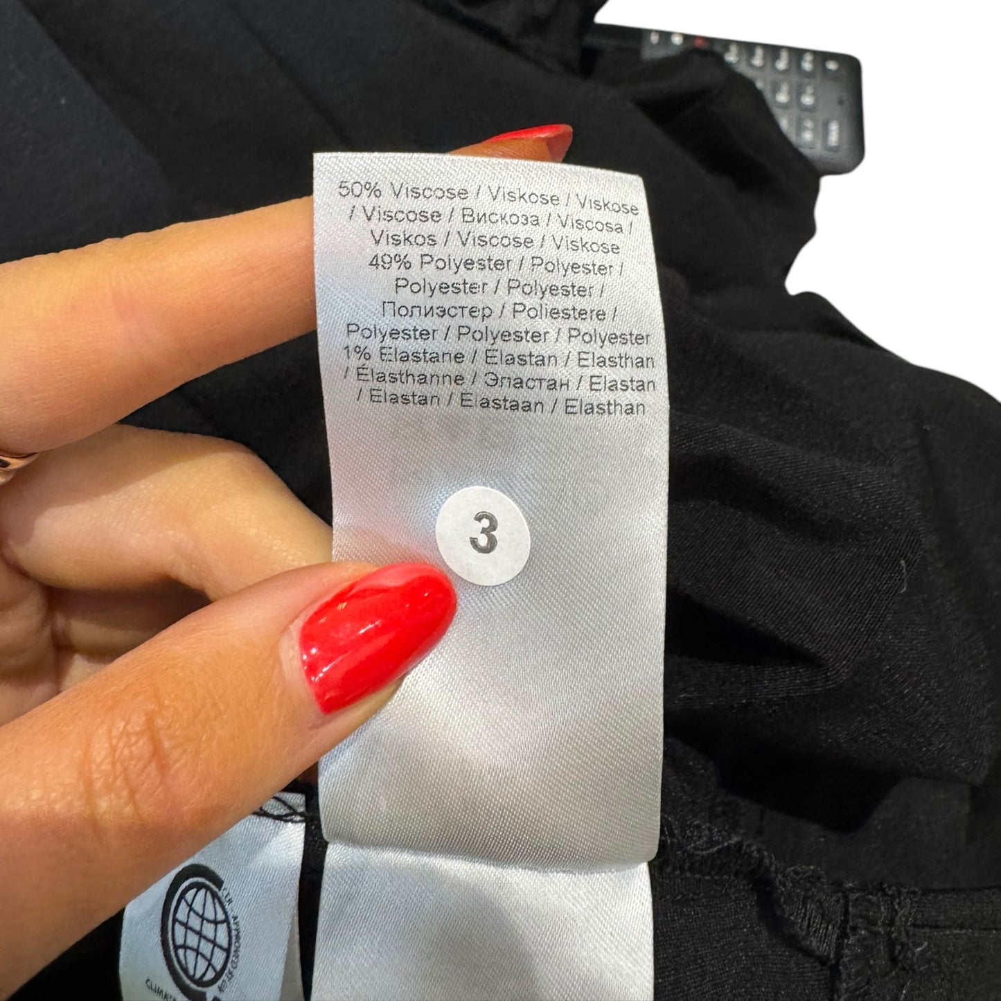 Ganni Black Shirt Dress - 12