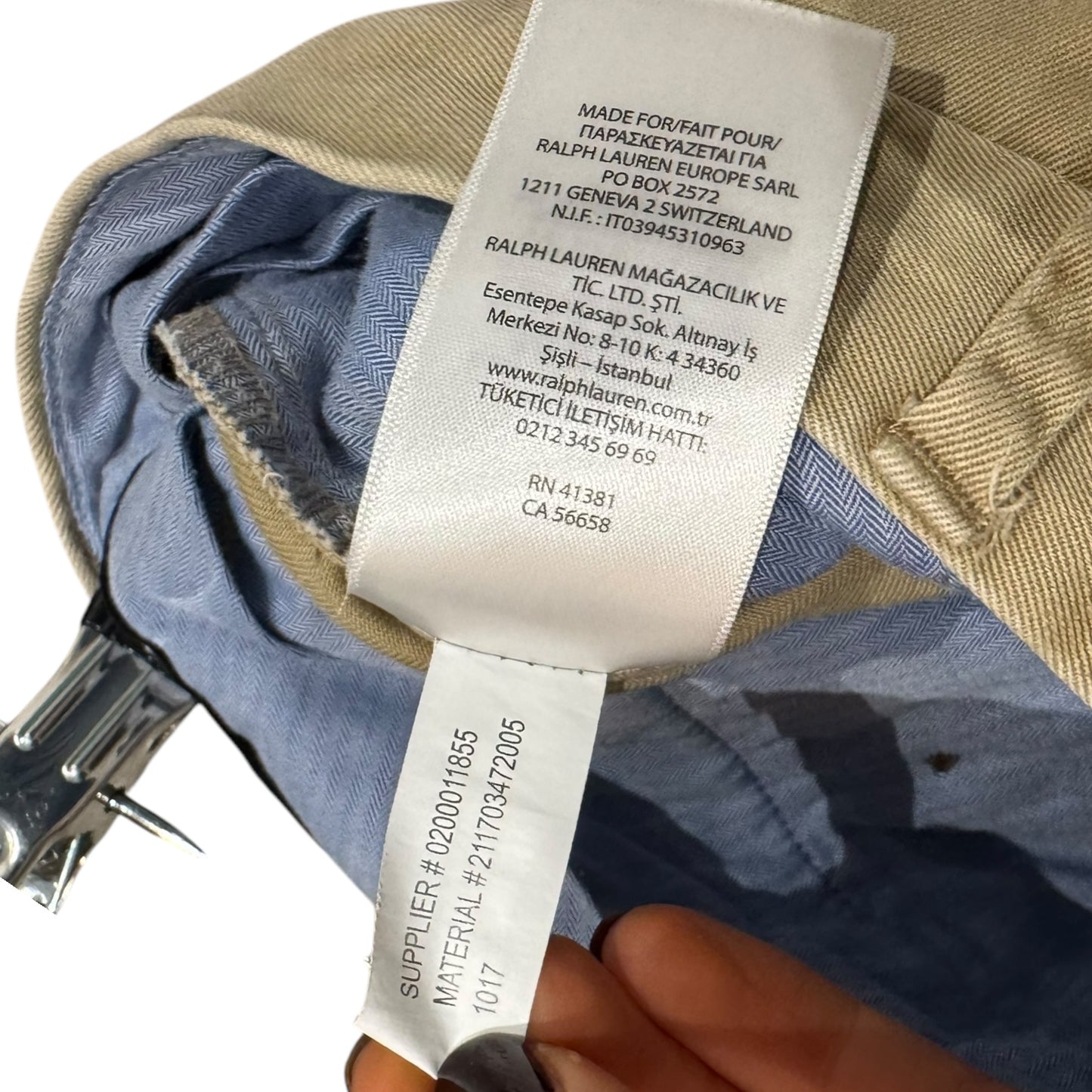 Polo Ralph Lauren Beige Chino Trousers - 12
