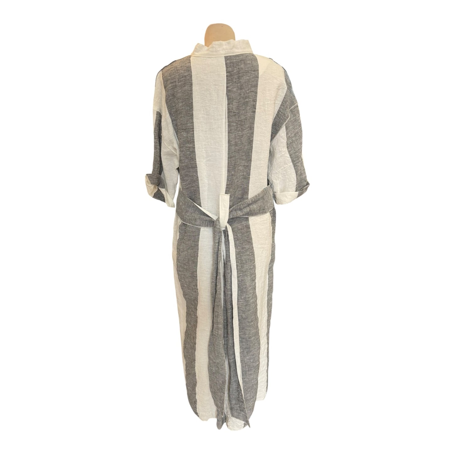 Annette Gortz Stripe Linen Dress - 10/12