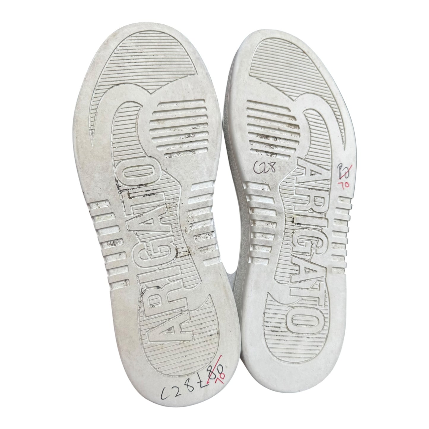 Axel Arigato Green and White Dice Low Top Sneakers - 40/6.5