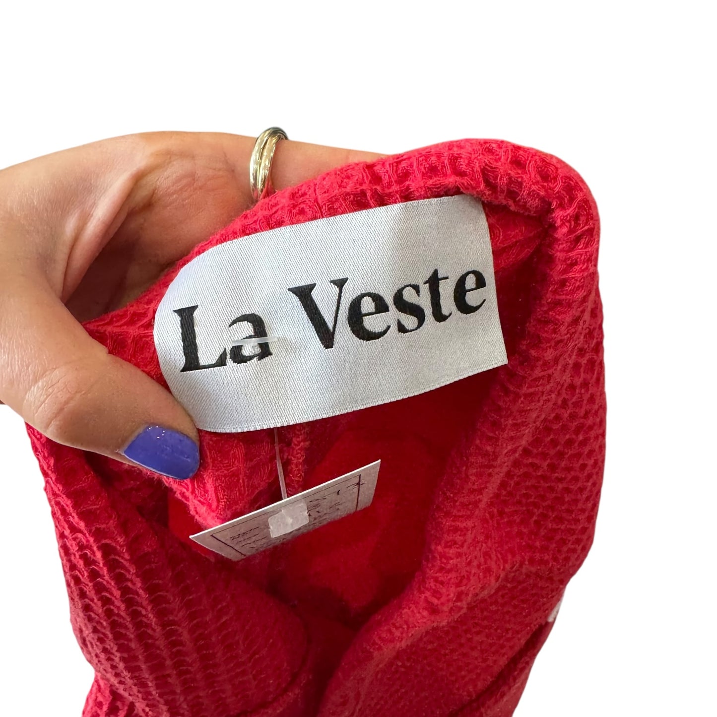 La Veste Red Trousers - 10/12