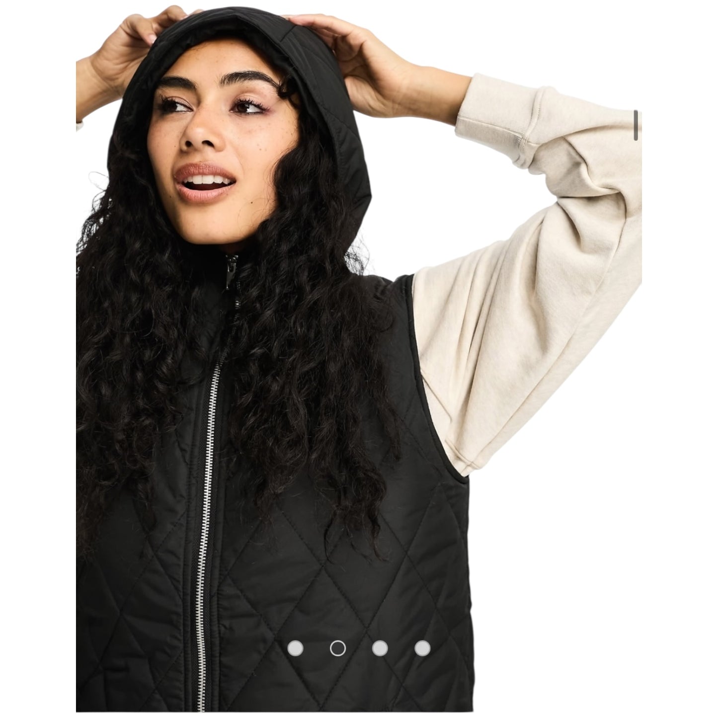 InWear Black Hooded Gilet - 10