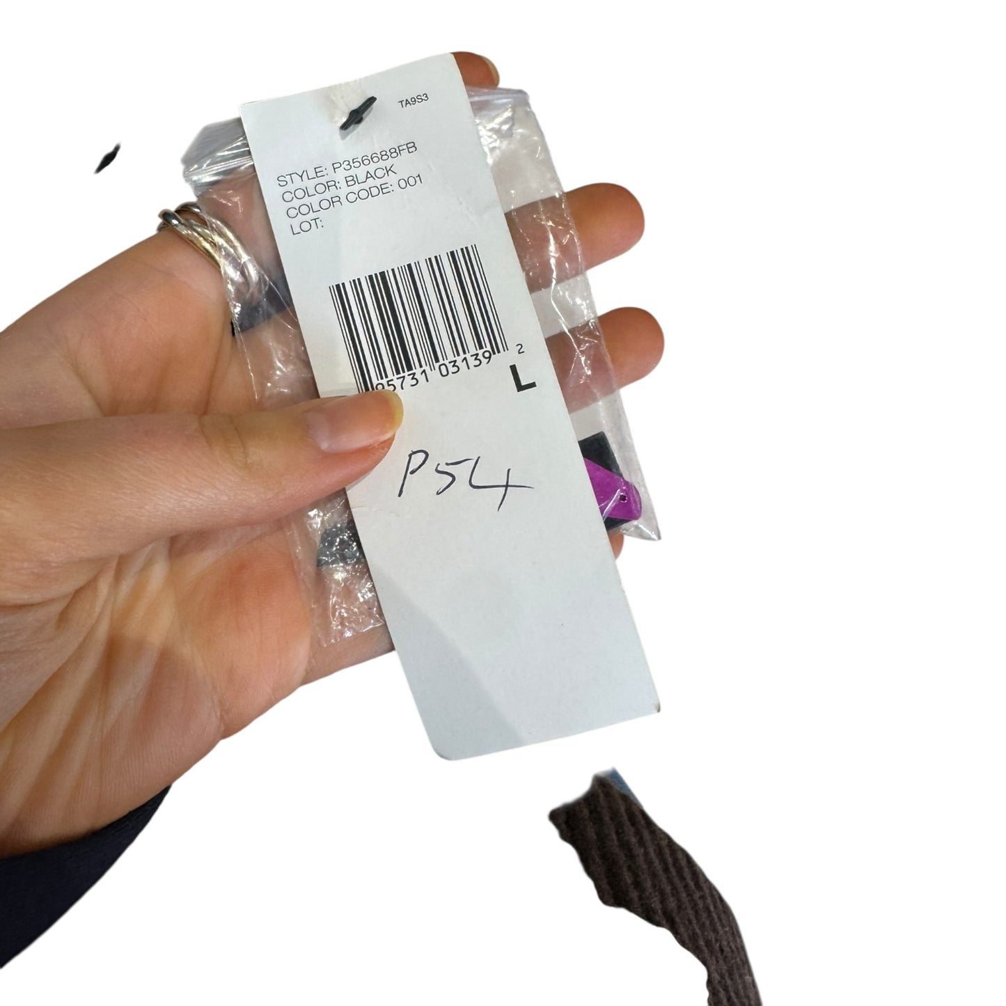 DKNY Navy and Black Evening Dress - 14/16 - NEW